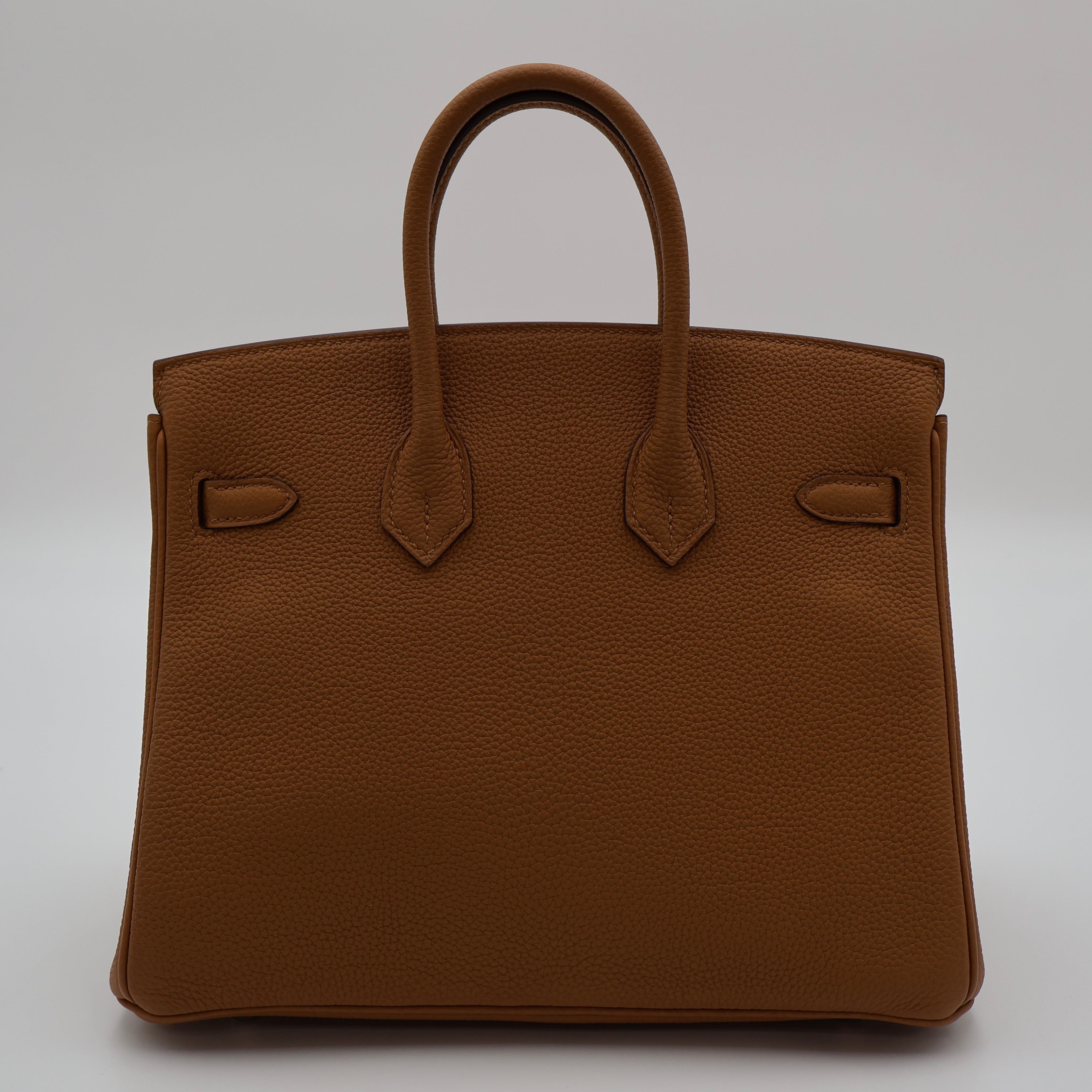 Hermès - Birkin 25 - Caramel verso lime