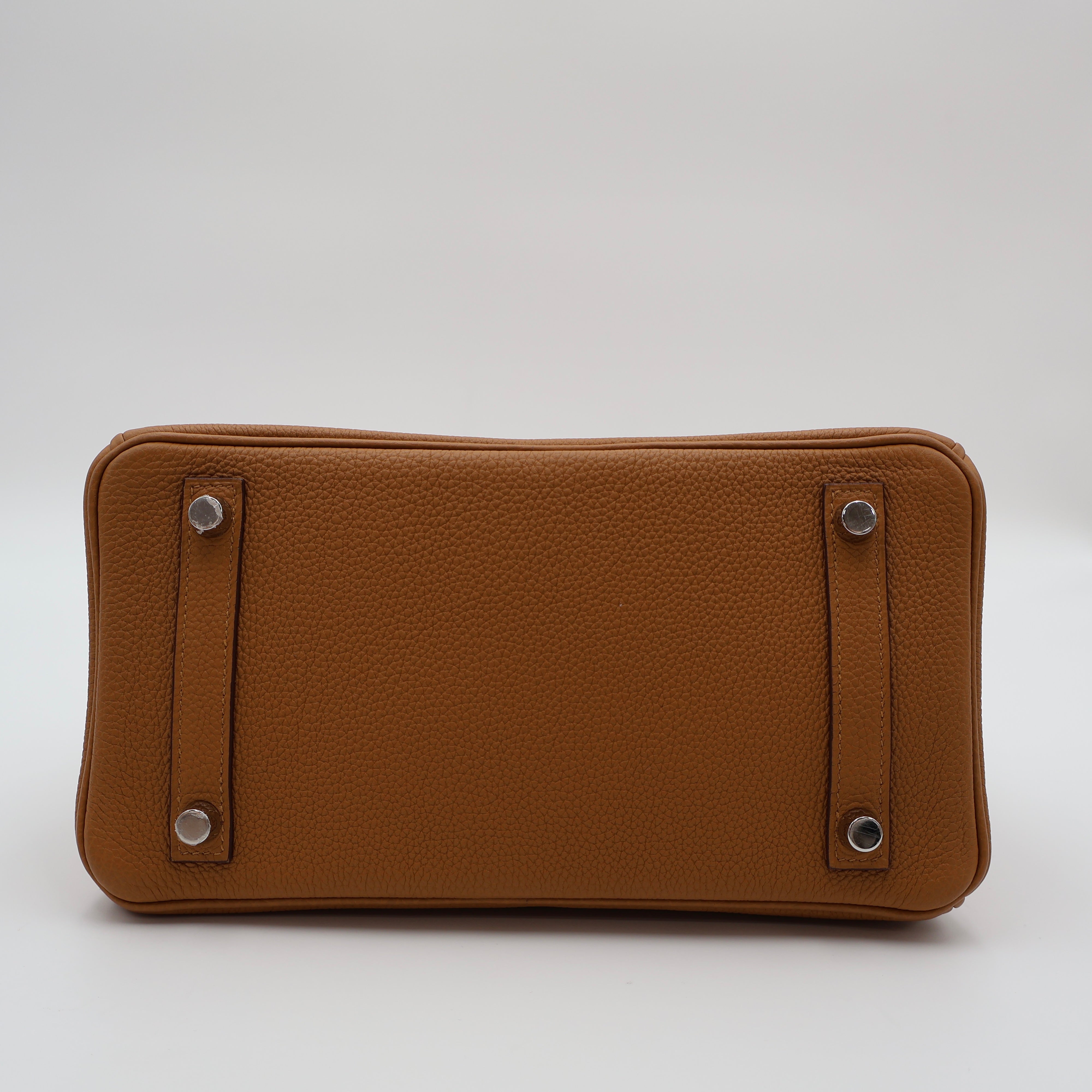 Hermès - Birkin 25 - Caramel verso lime