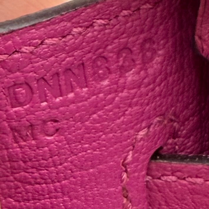 Hermès - Birkin 25 - Rose purple