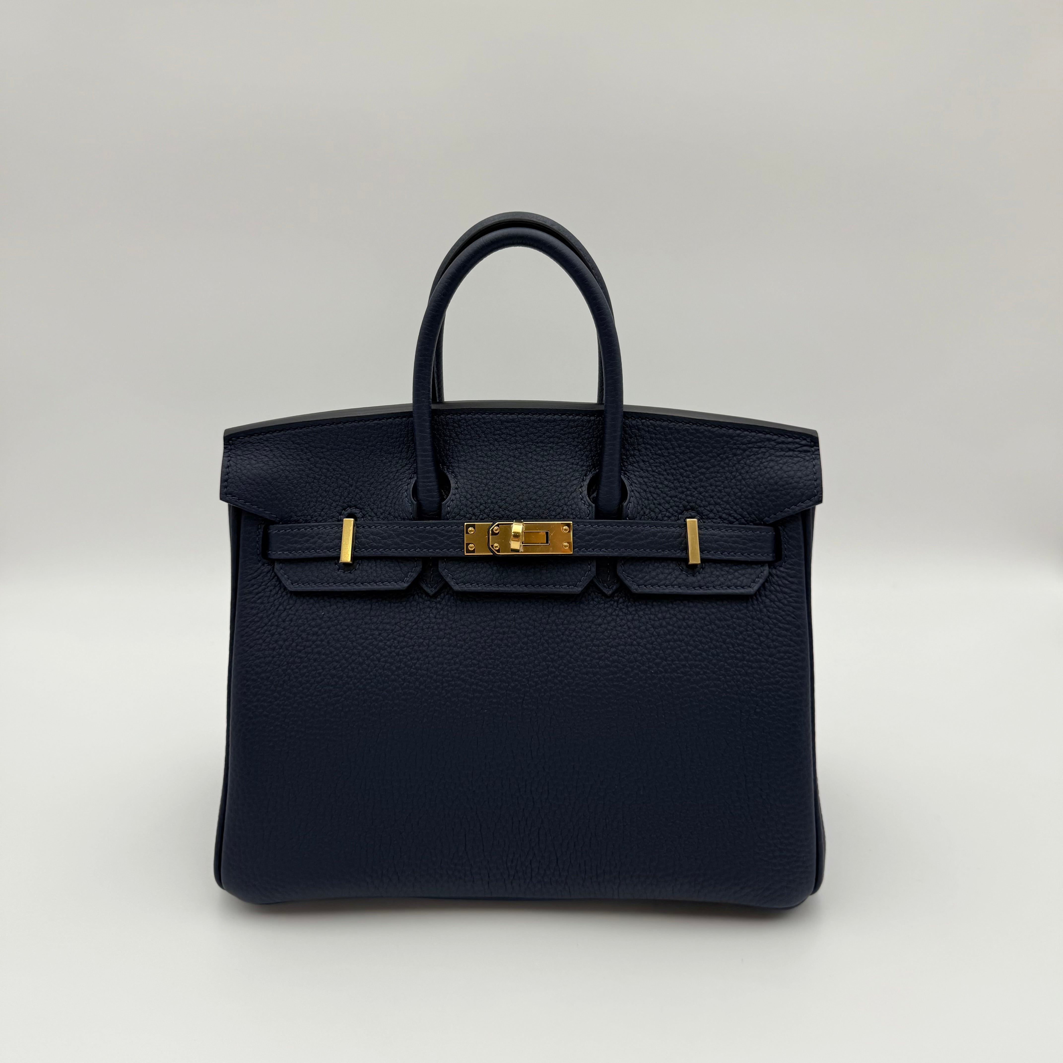 Hermès - Birkin 25 - Bleu abysse