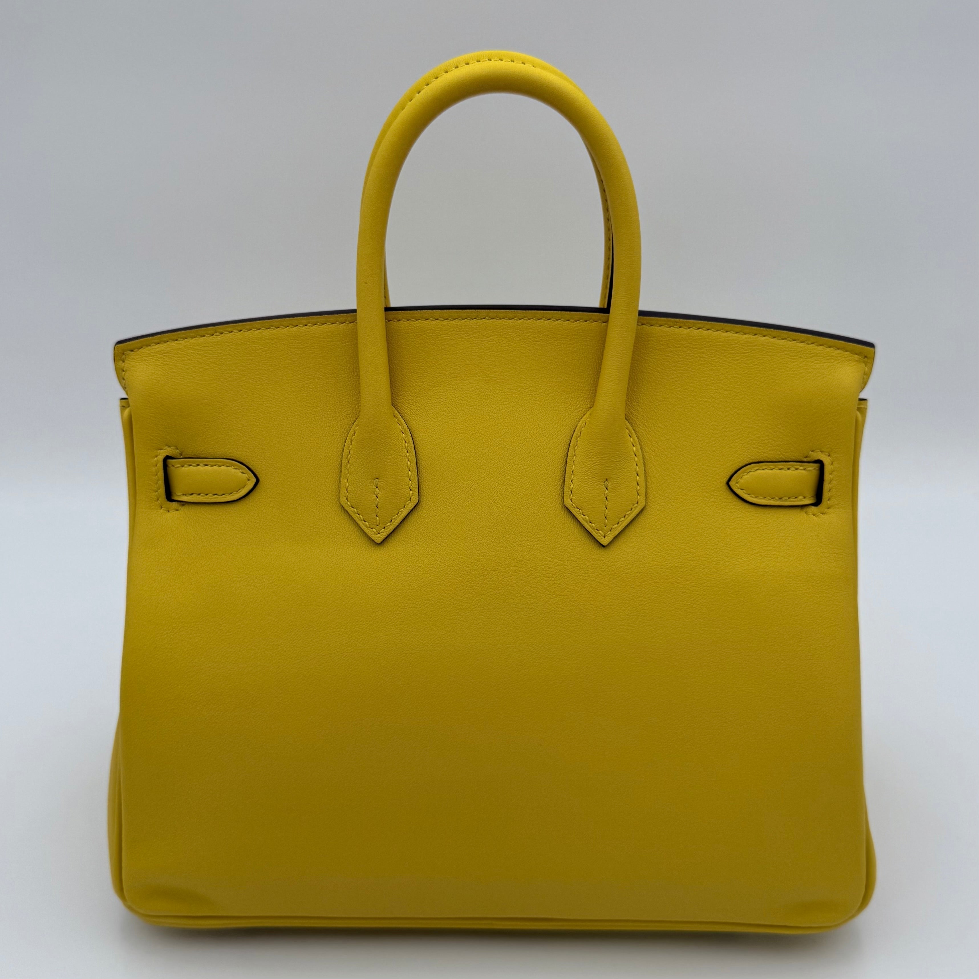 Hermès - Birkin 25 - Jaune de Naples