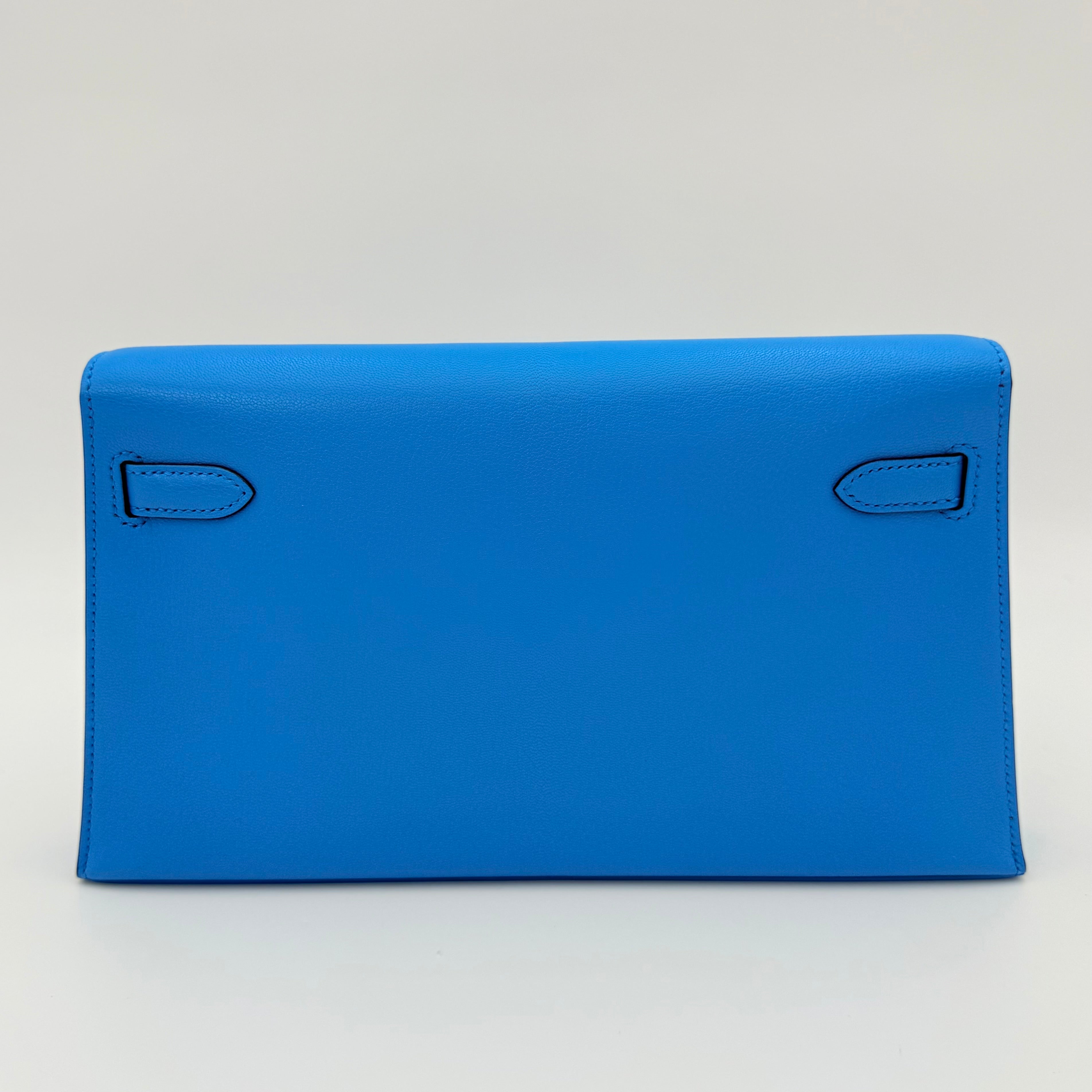 Hermès - Kelly élan - Bleu frida