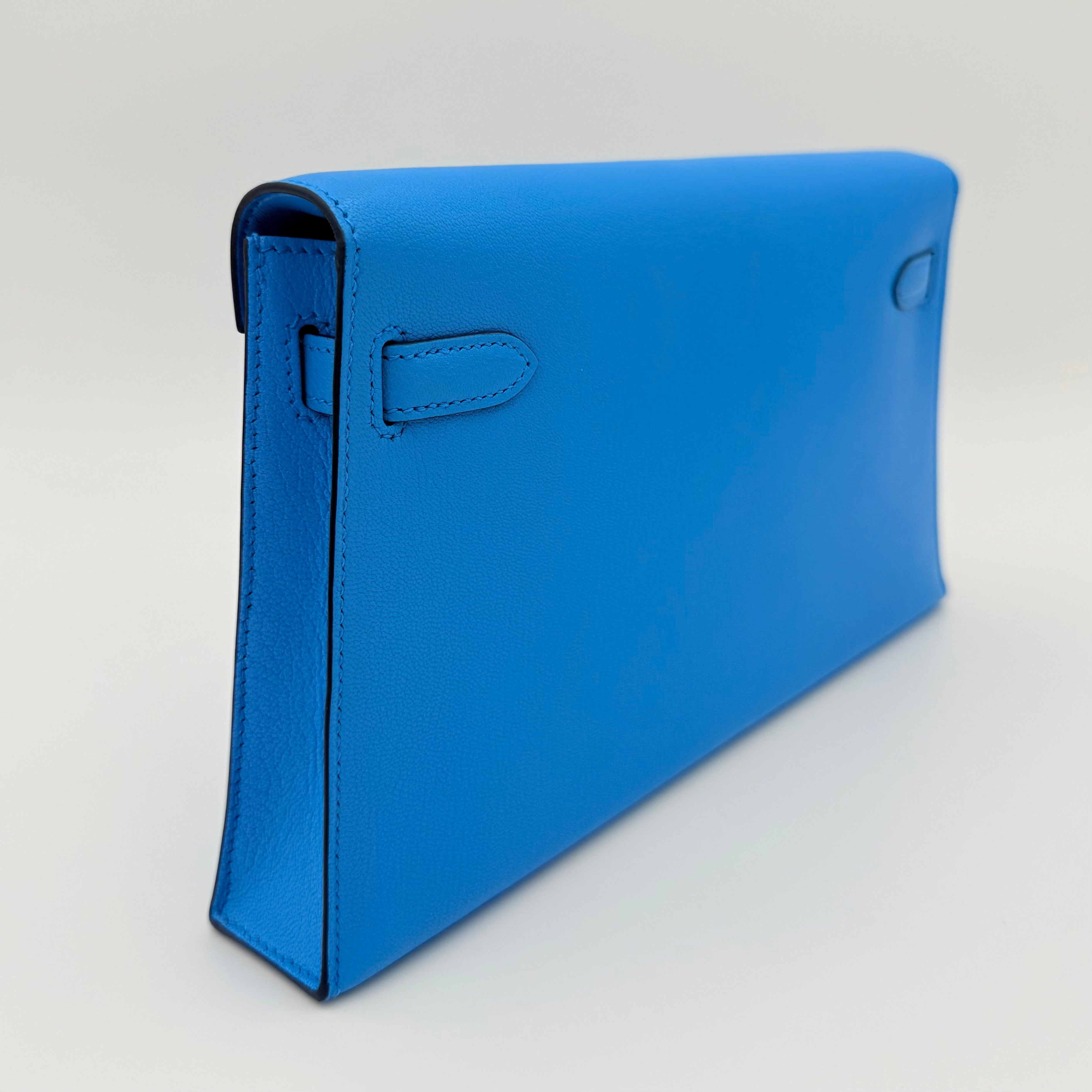 Hermès - Kelly élan - Bleu frida