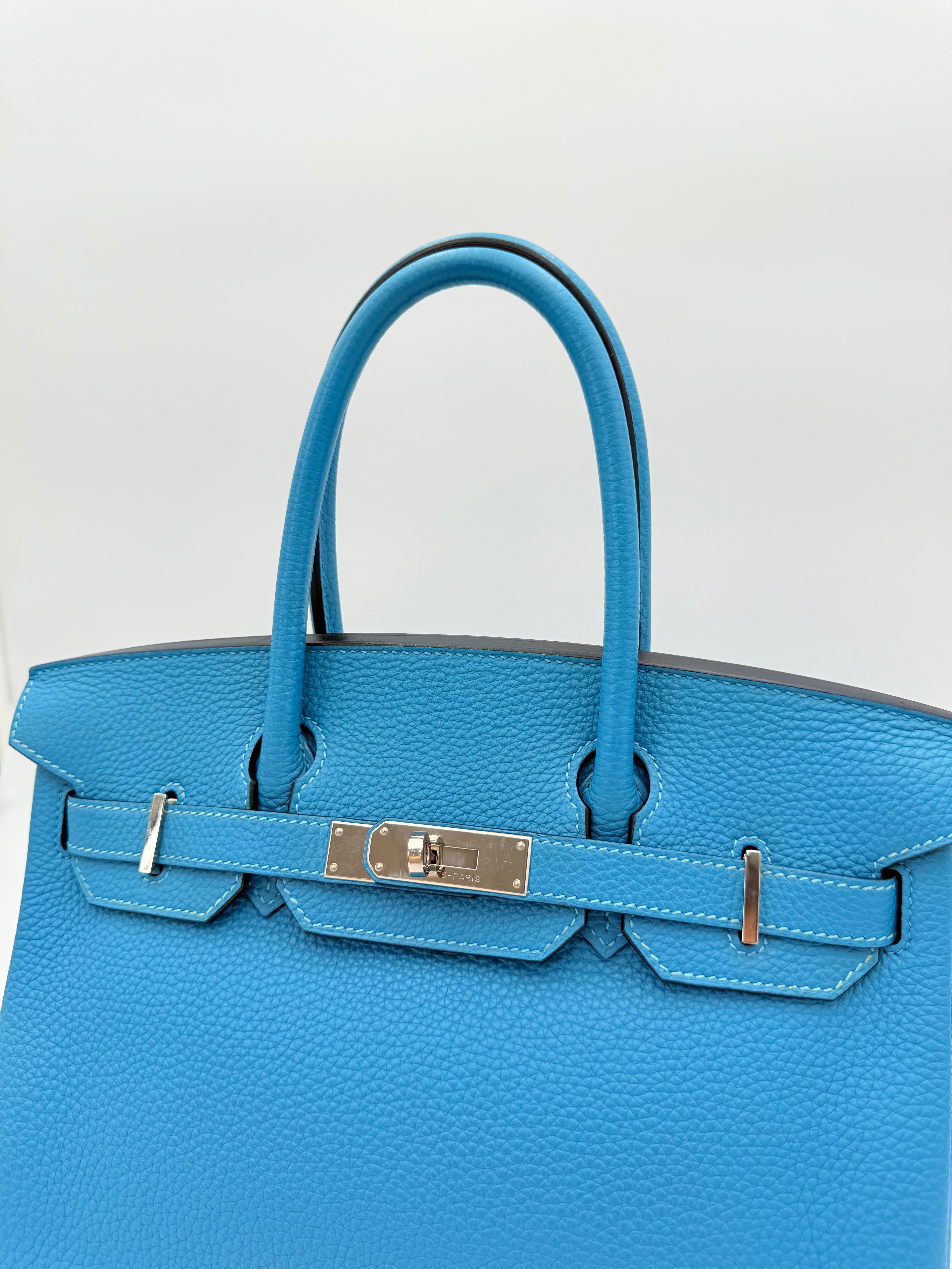 Hermès - Birkin 30 - Turquoise