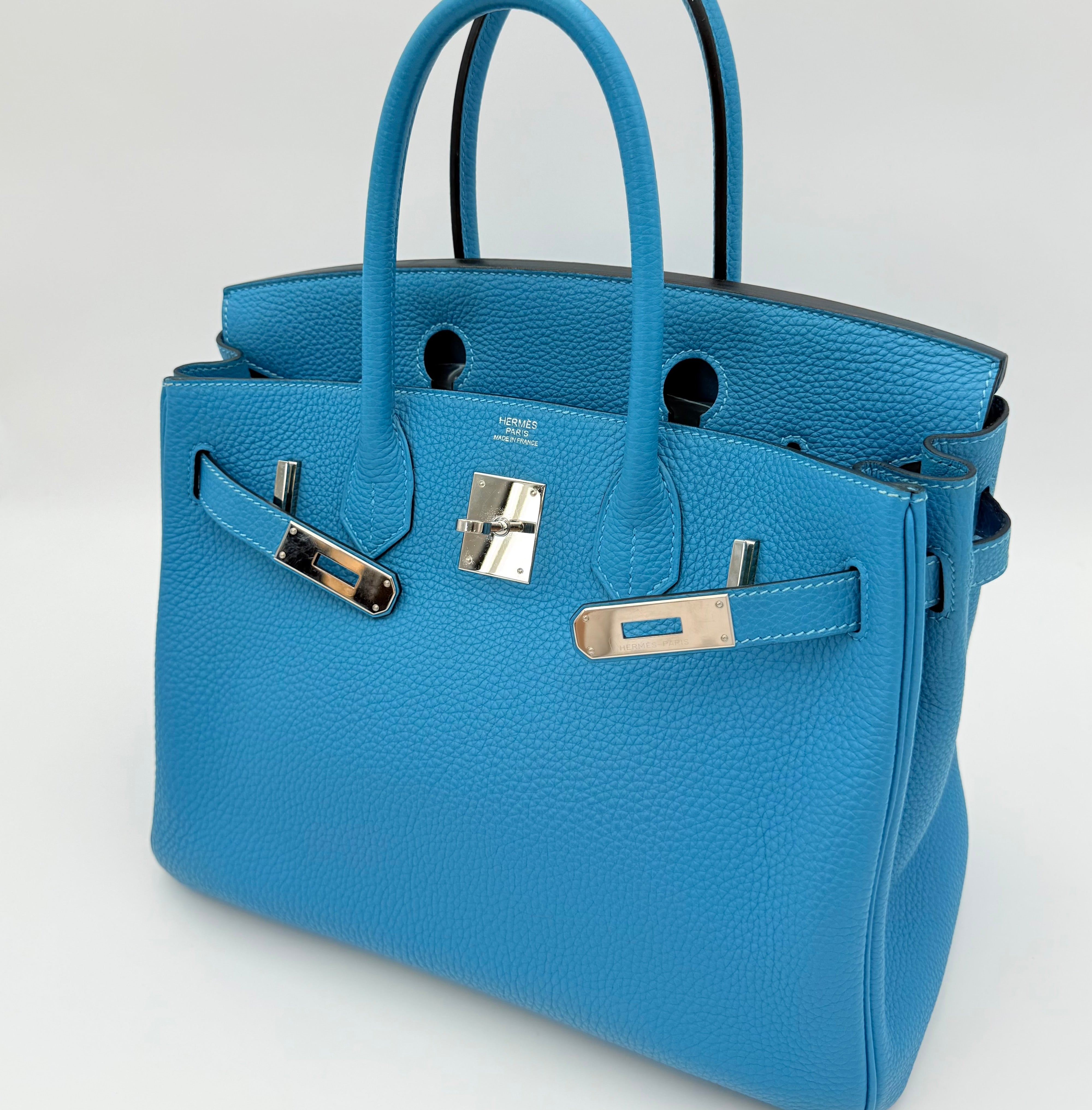 Hermès - Birkin 30 - Turquoise