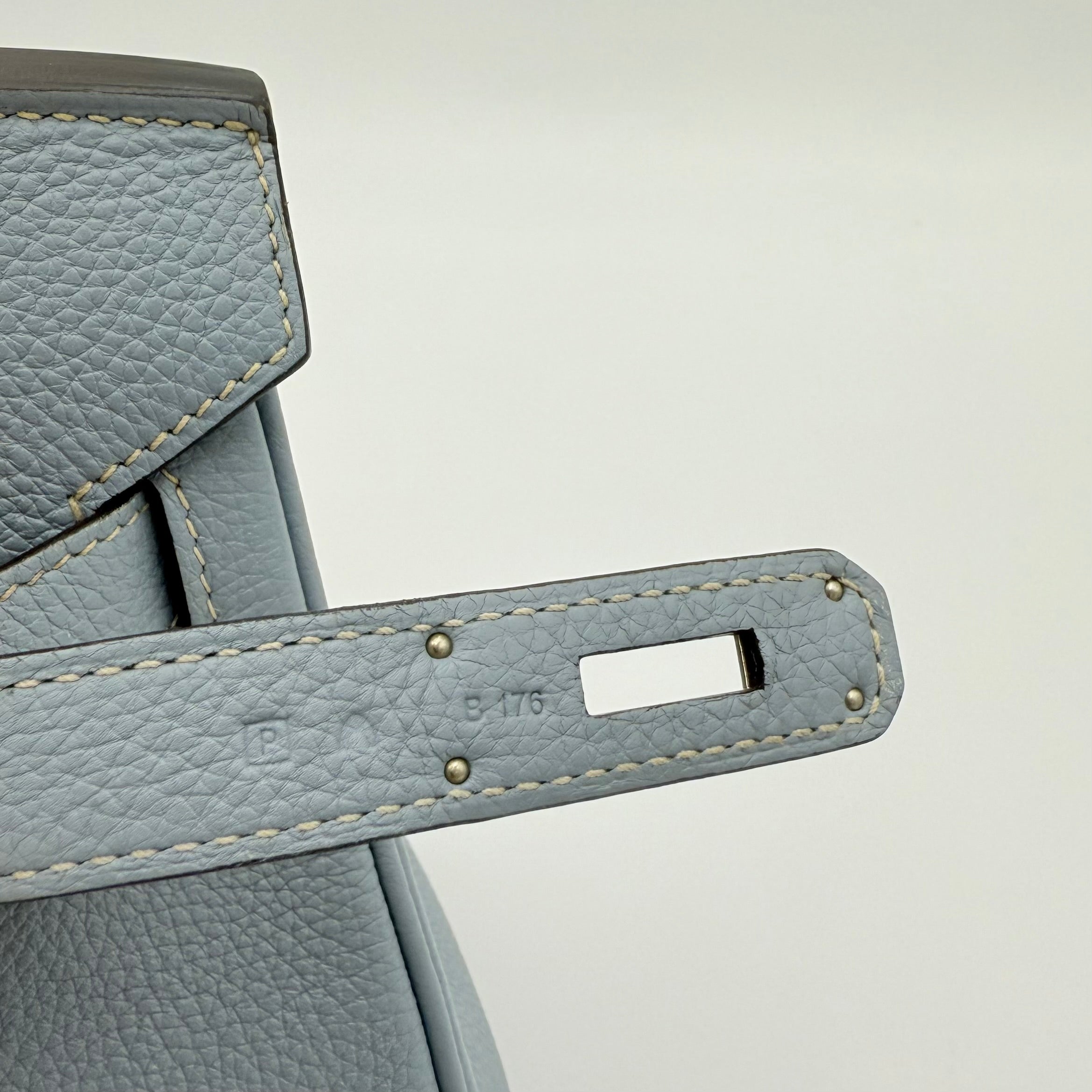 Hermès - Birkin 30 - Bleu lin