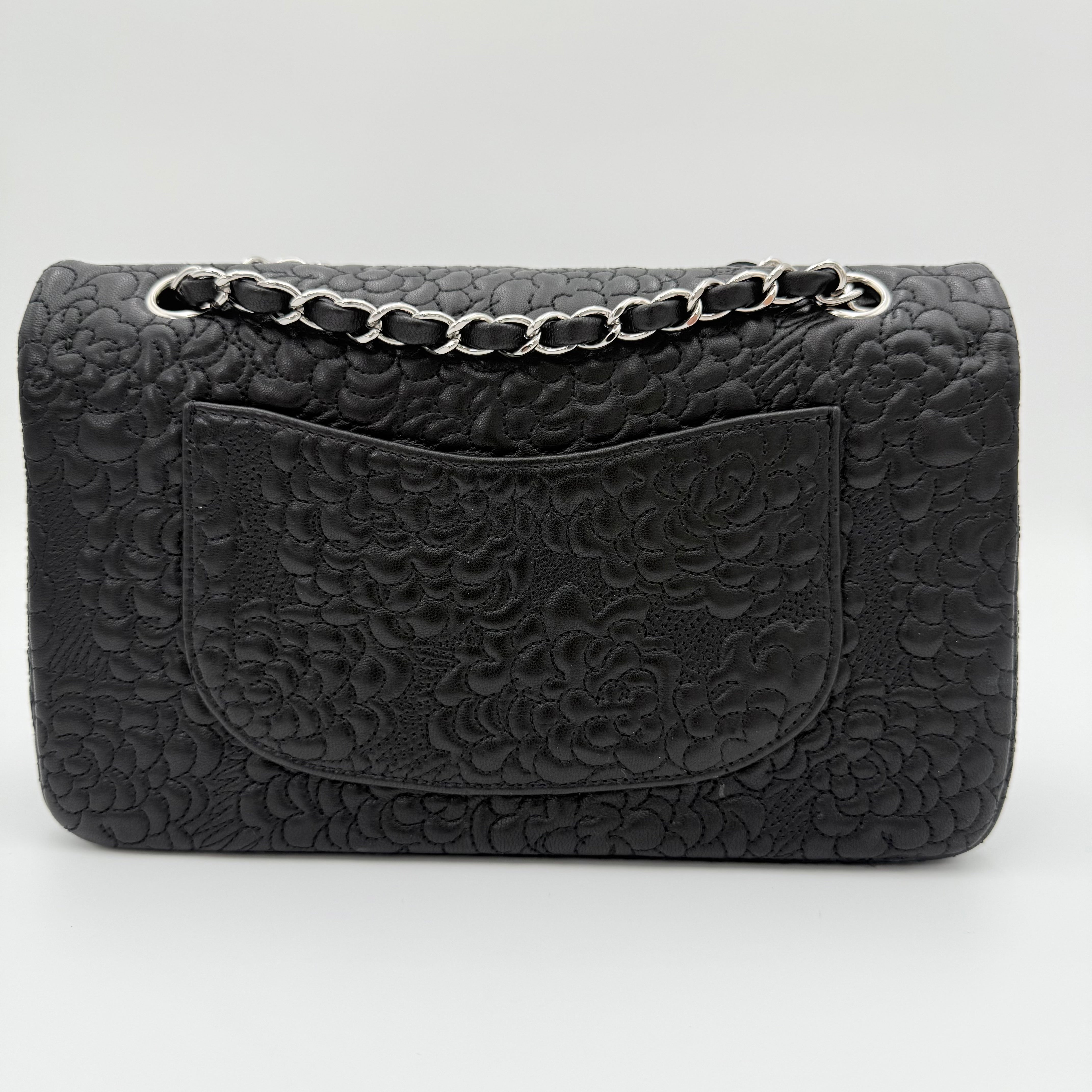 Chanel - Double flap - Camelia