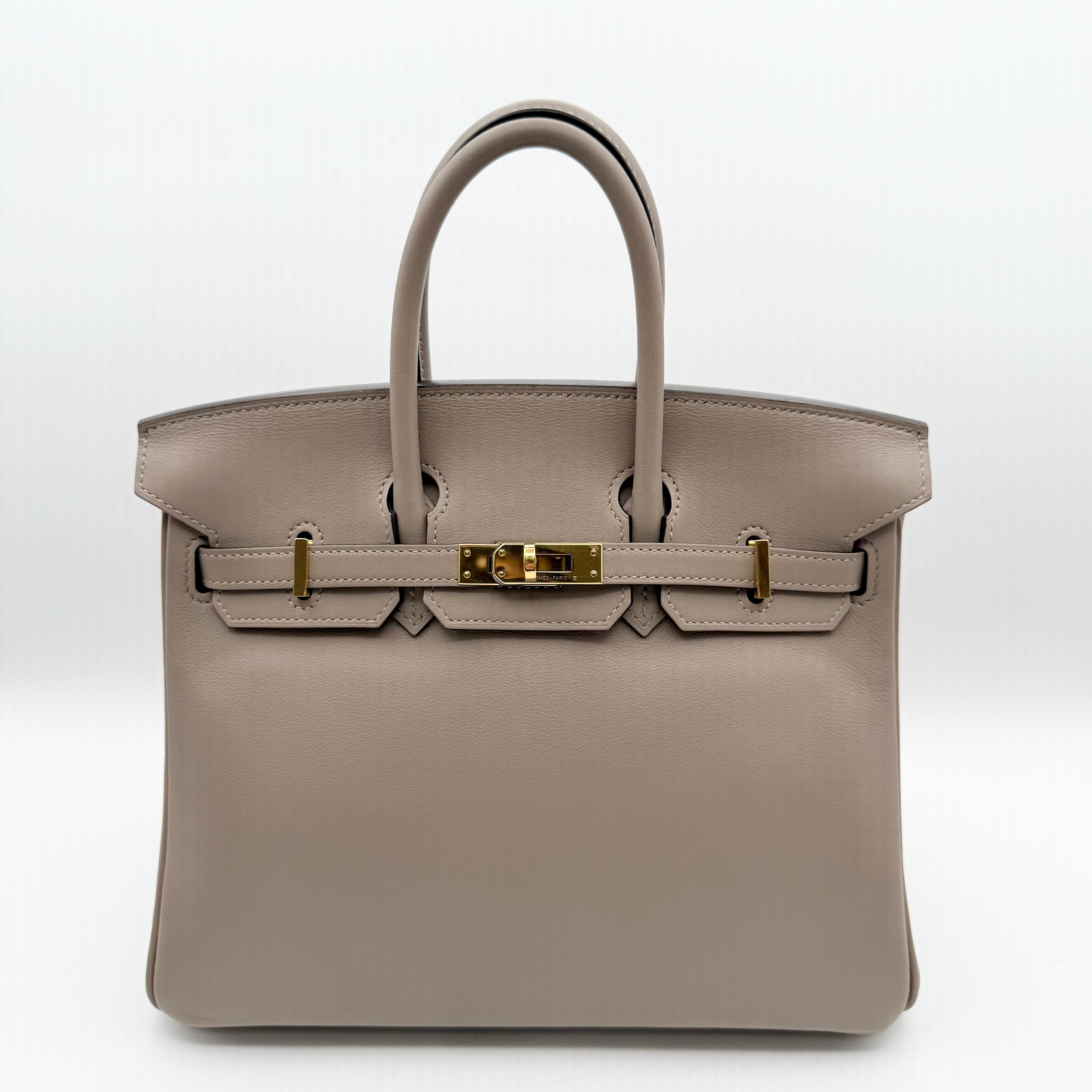 Hermès - Birkin 25 - Gris asphalte