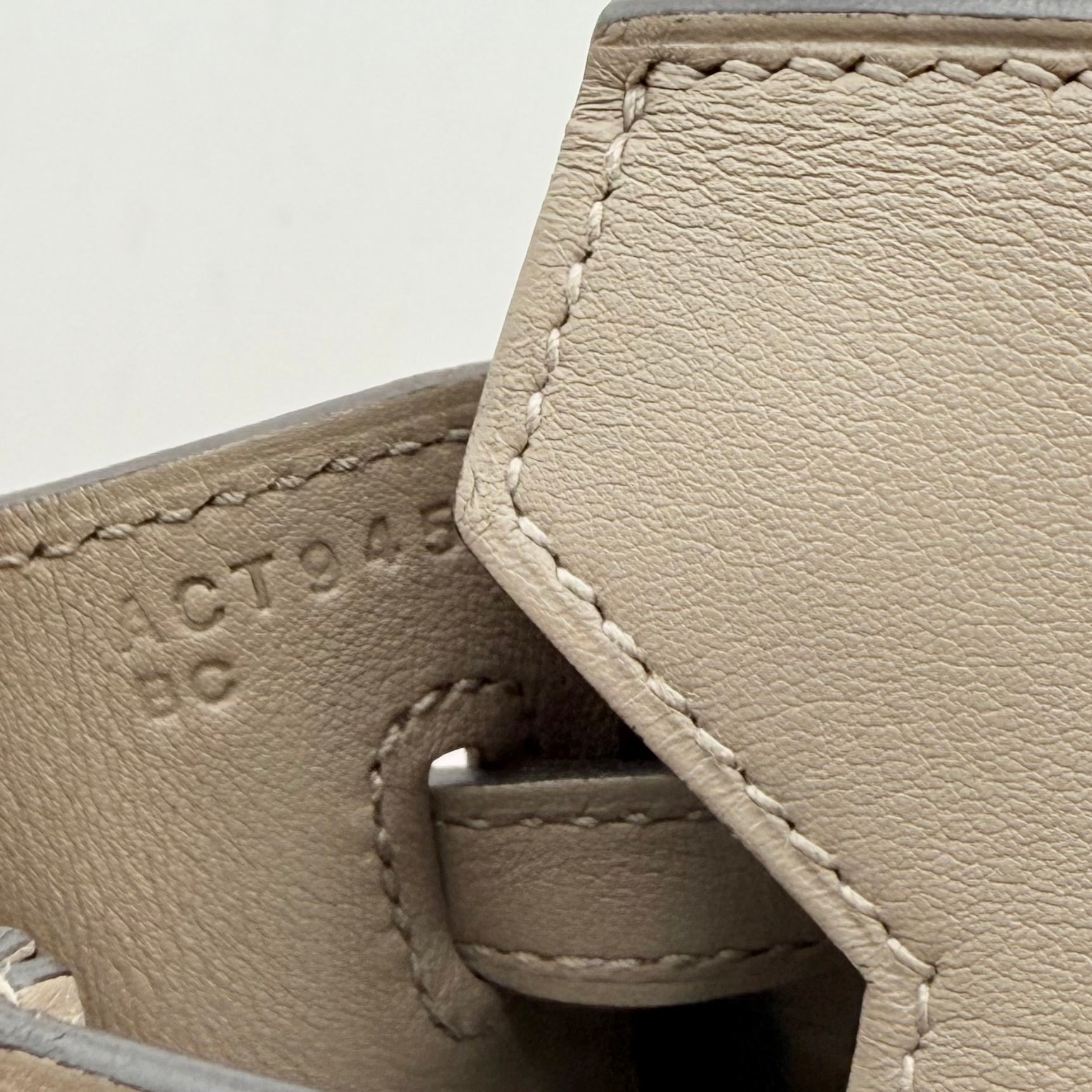 Hermès - Birkin 25 - Gris asphalte