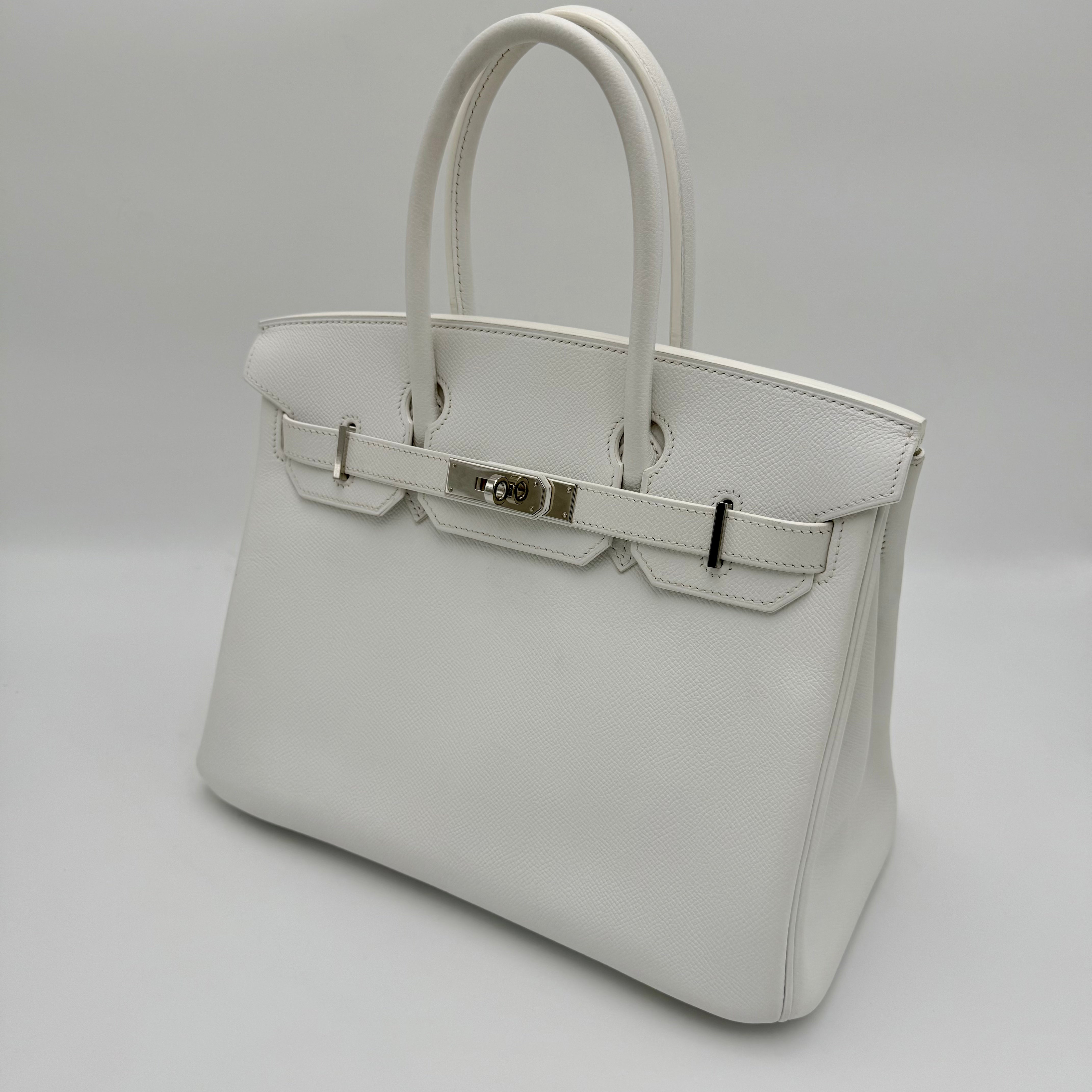 Hermès - Birkin 30 - blanc