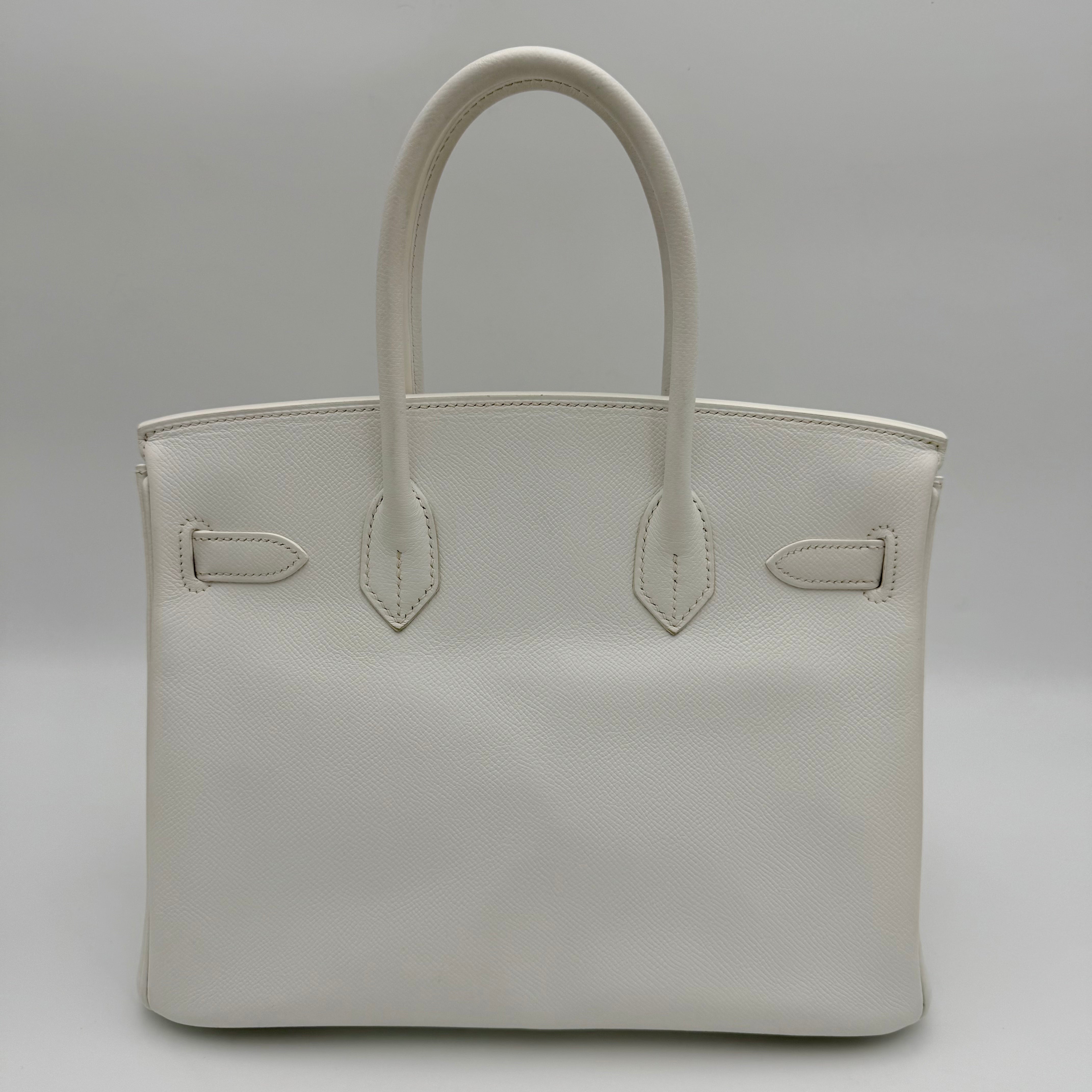 Hermès - Birkin 30 - blanc