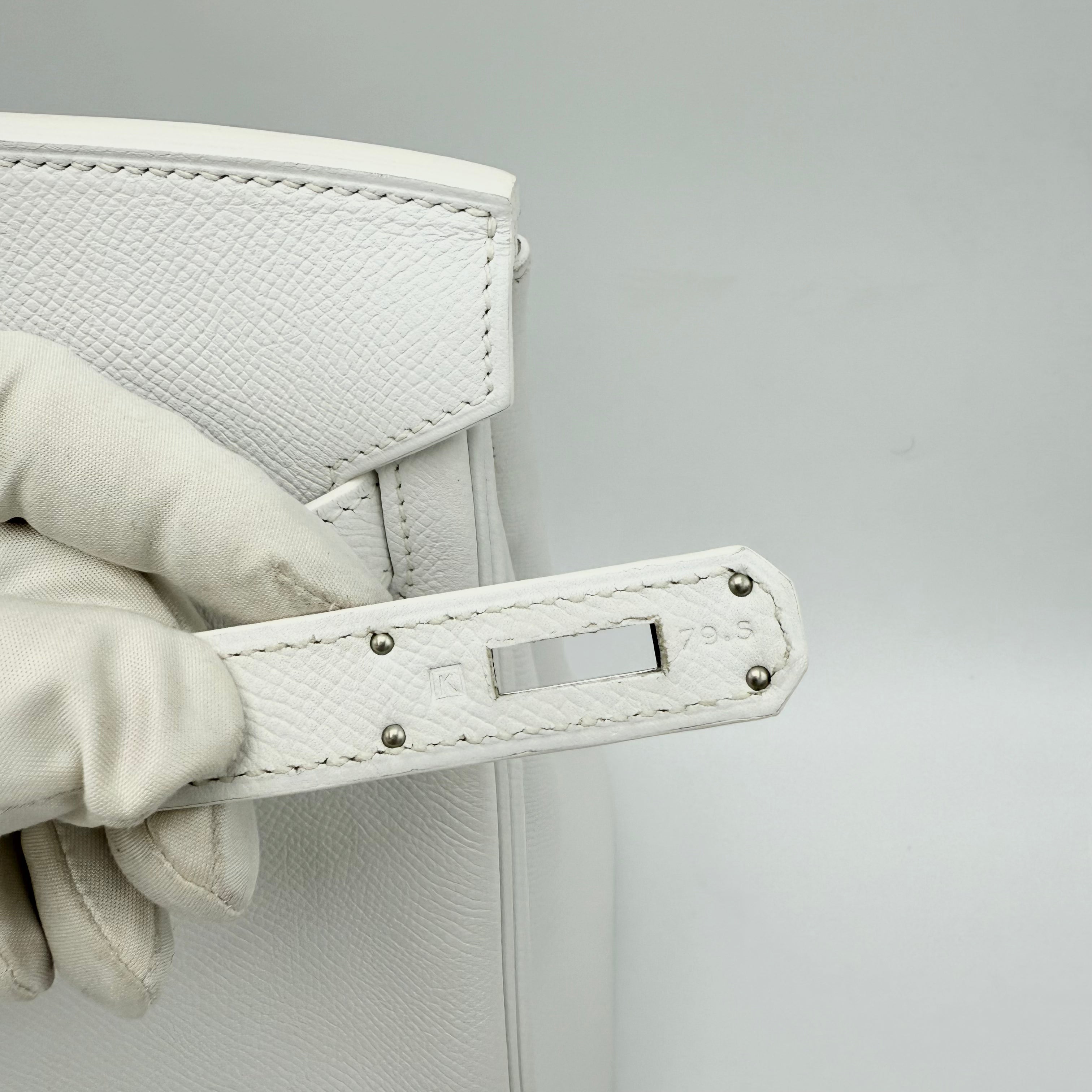 Hermès - Birkin 30 - blanc