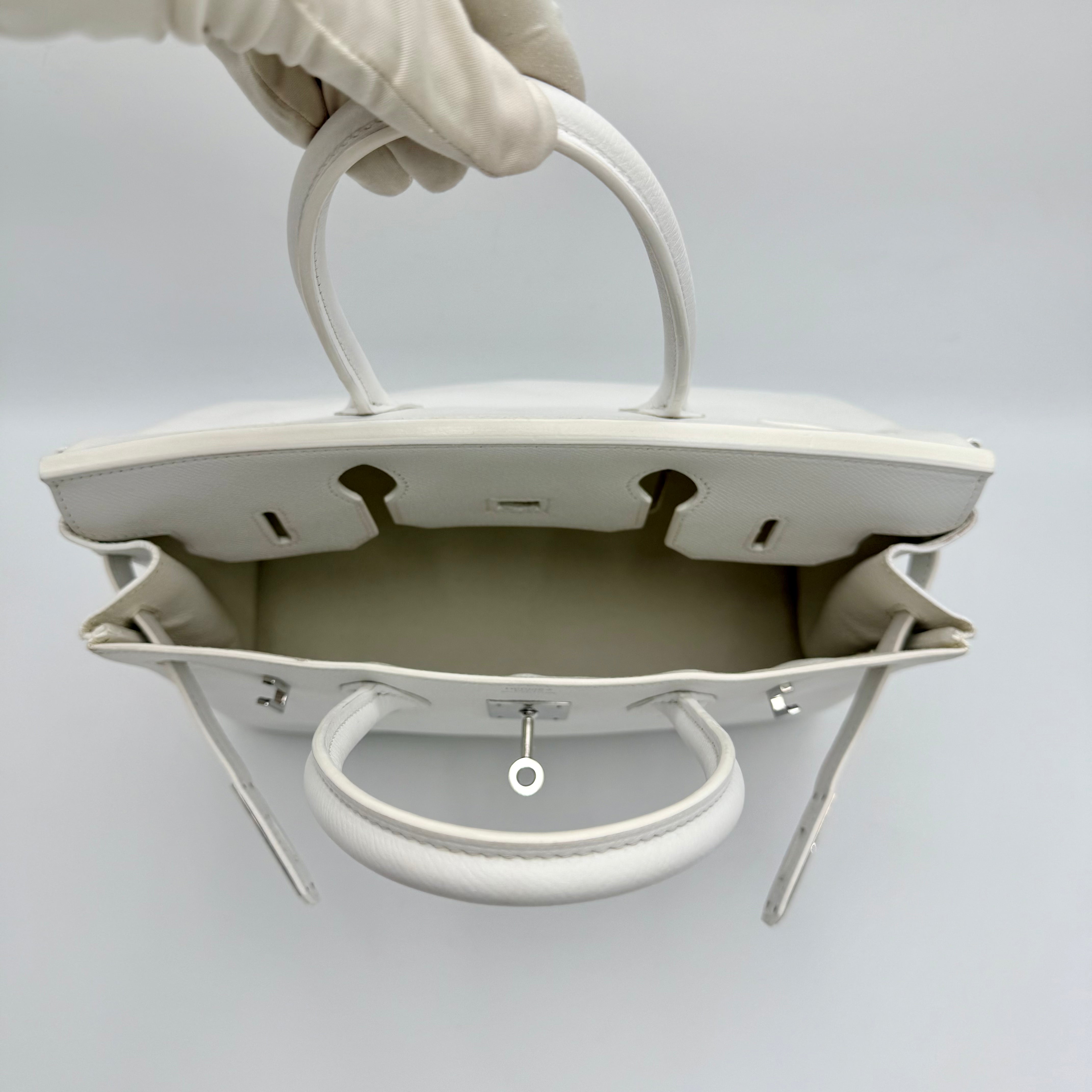 Hermès - Birkin 30 - blanc