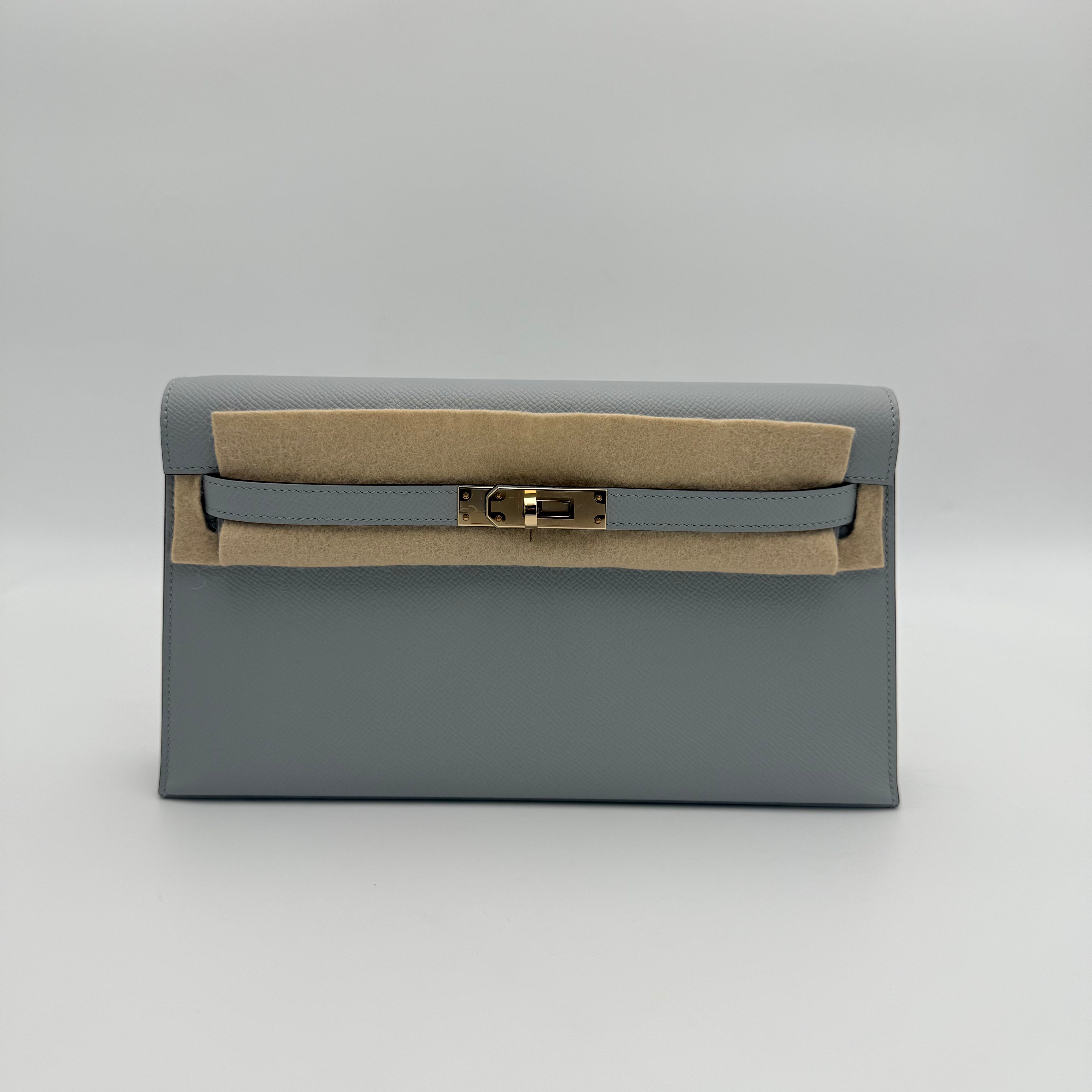 Hermès - Kelly Élan - Bleu glacier