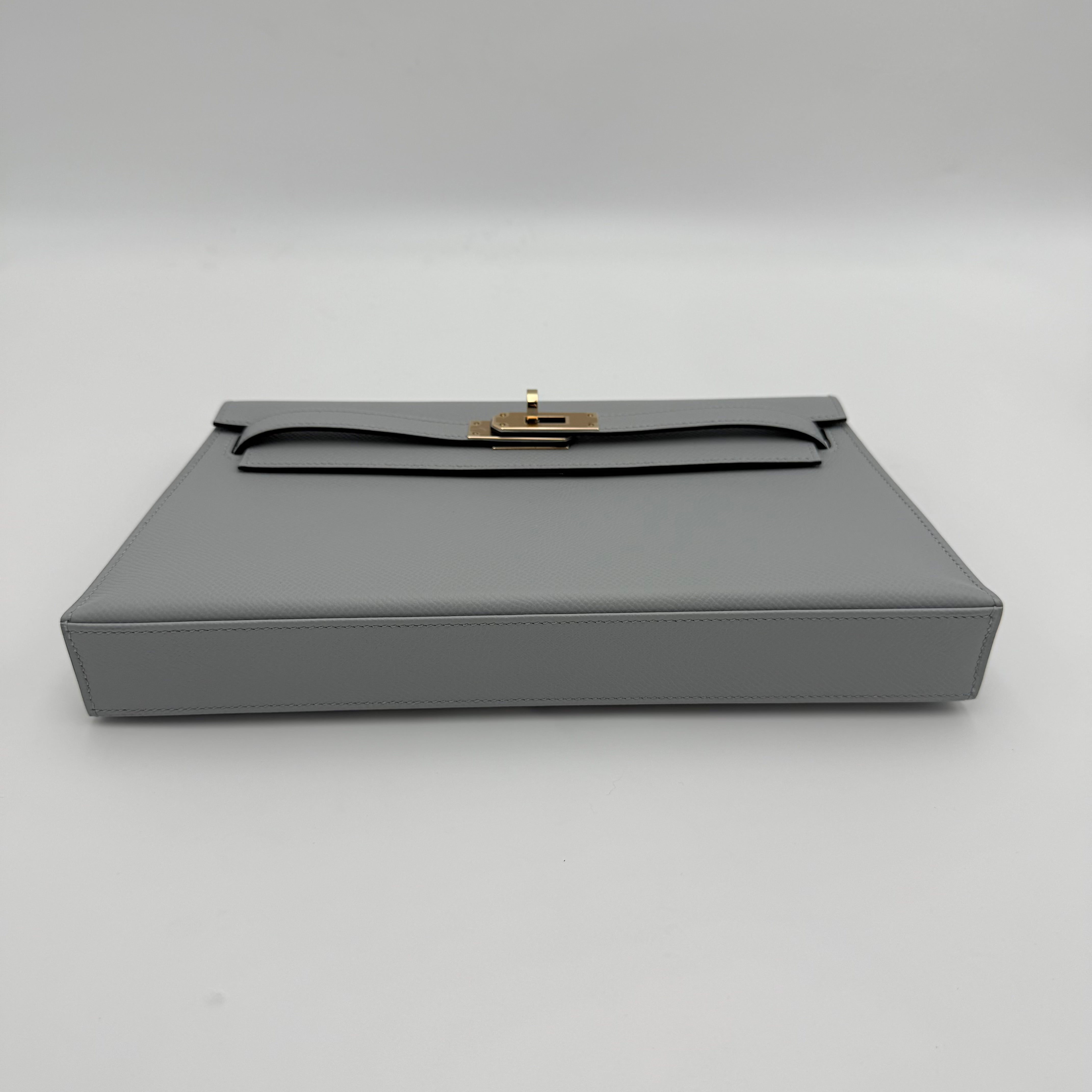 Hermès - Kelly Élan - Bleu glacier