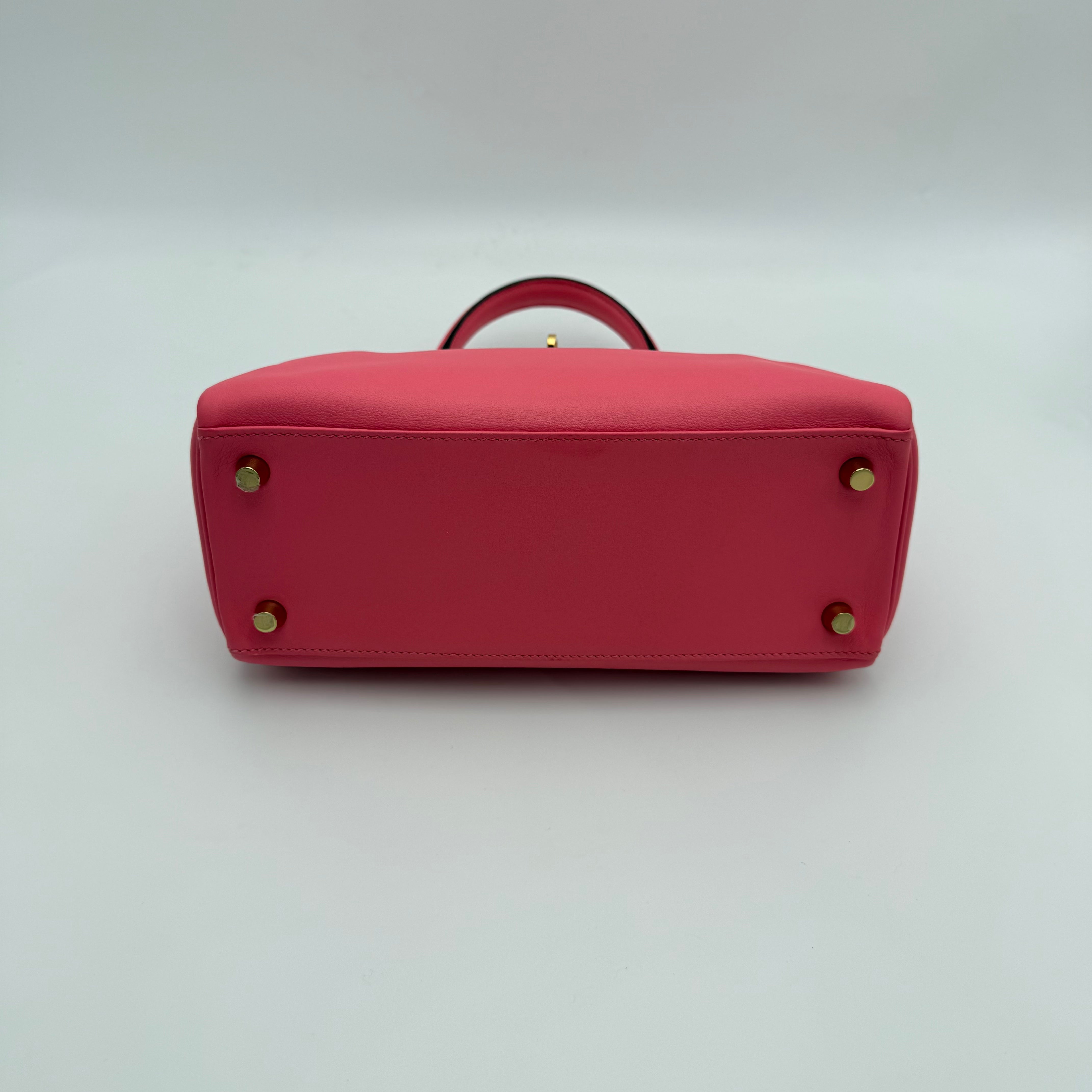 Hermès - Kelly 25 - Rose azalée