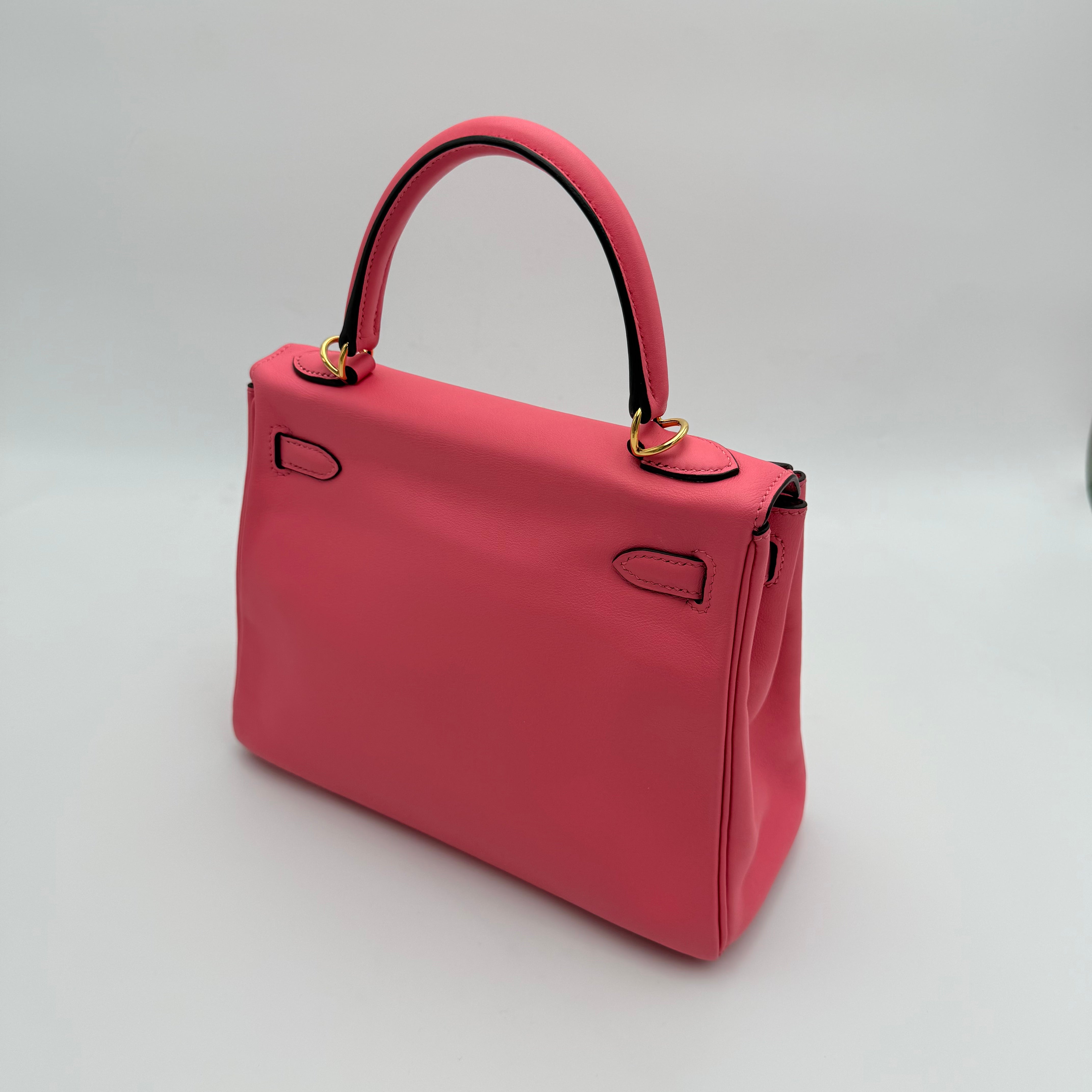 Hermès - Kelly 25 - Rose azalée