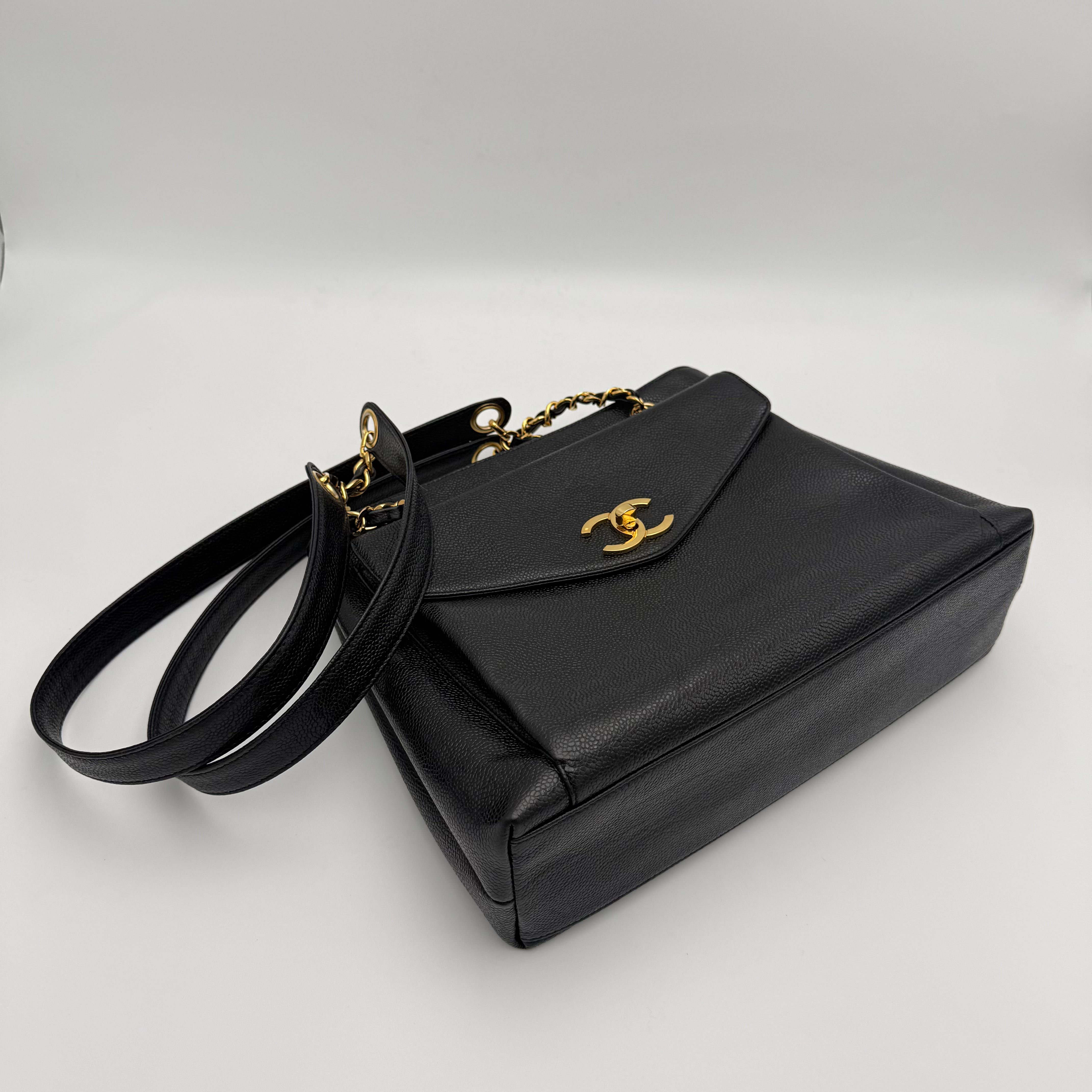 Chanel - Vintage cabas - noir