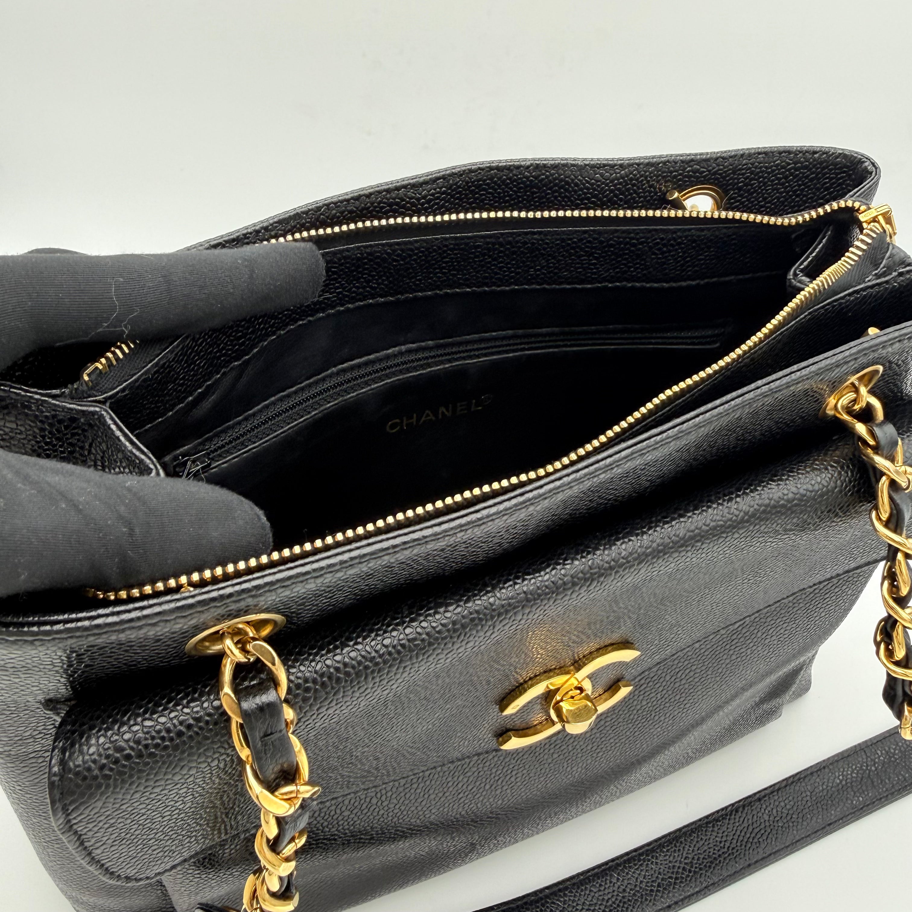 Chanel - Vintage cabas - noir