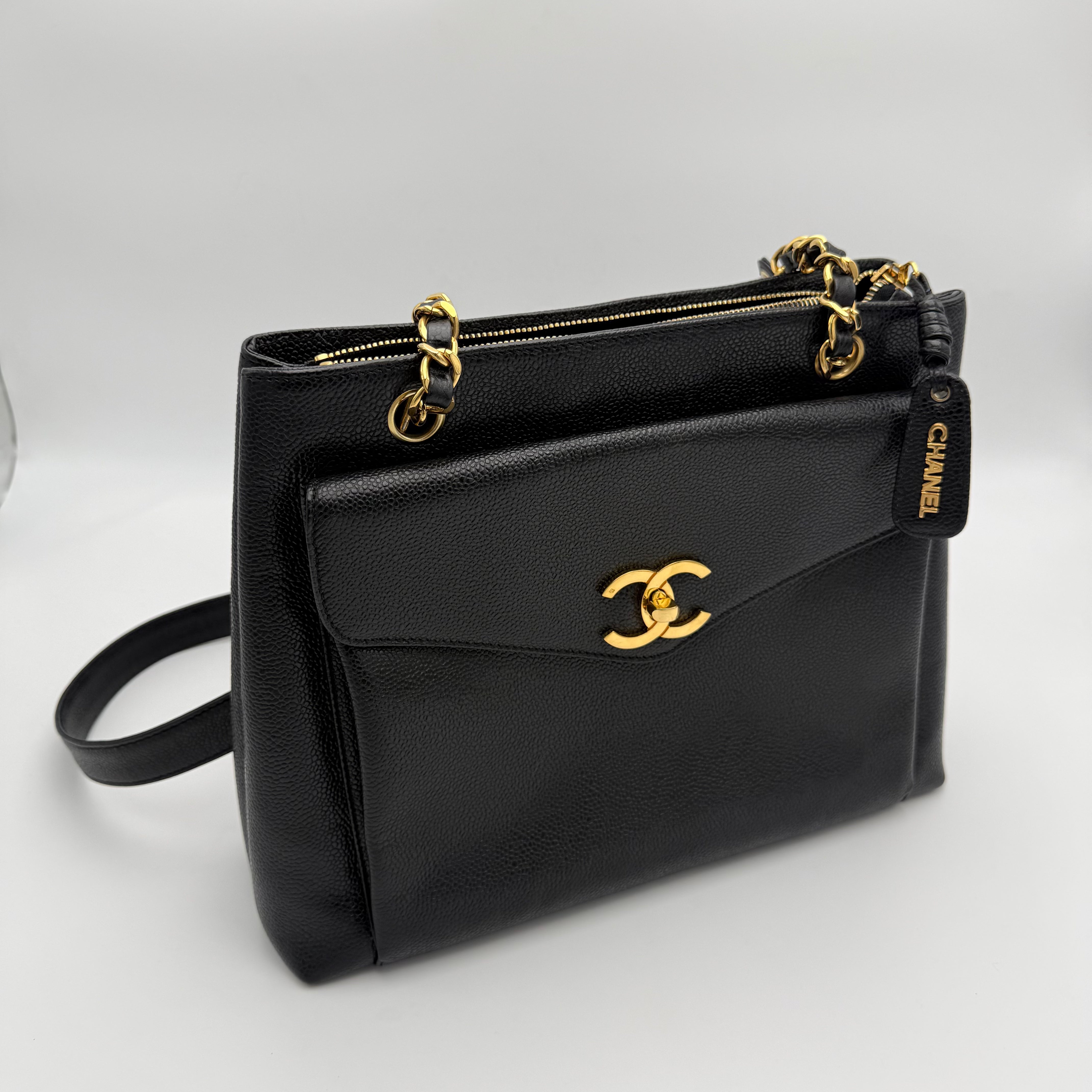 Chanel - Vintage cabas - noir