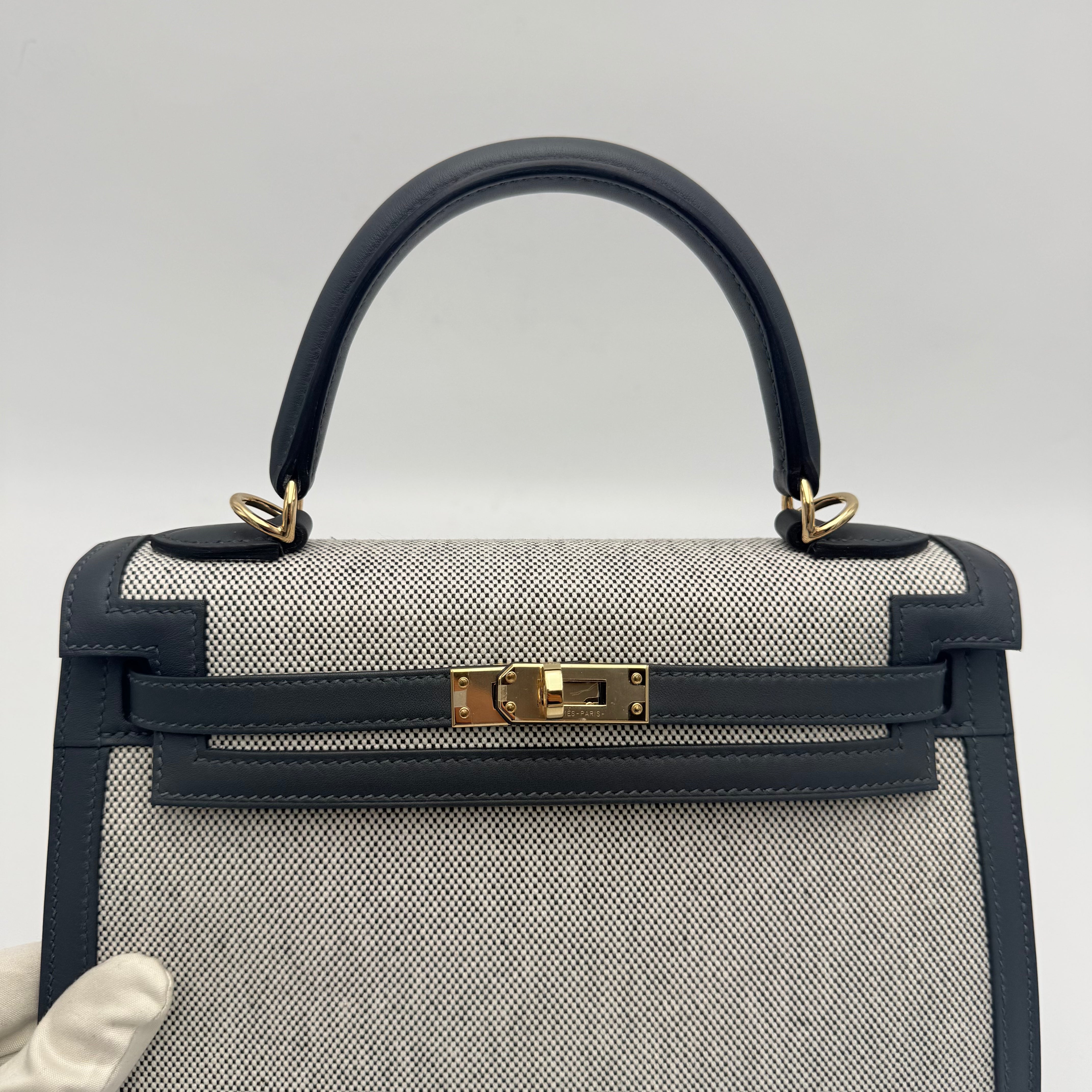 Hermès - Kelly 25 - gris misty