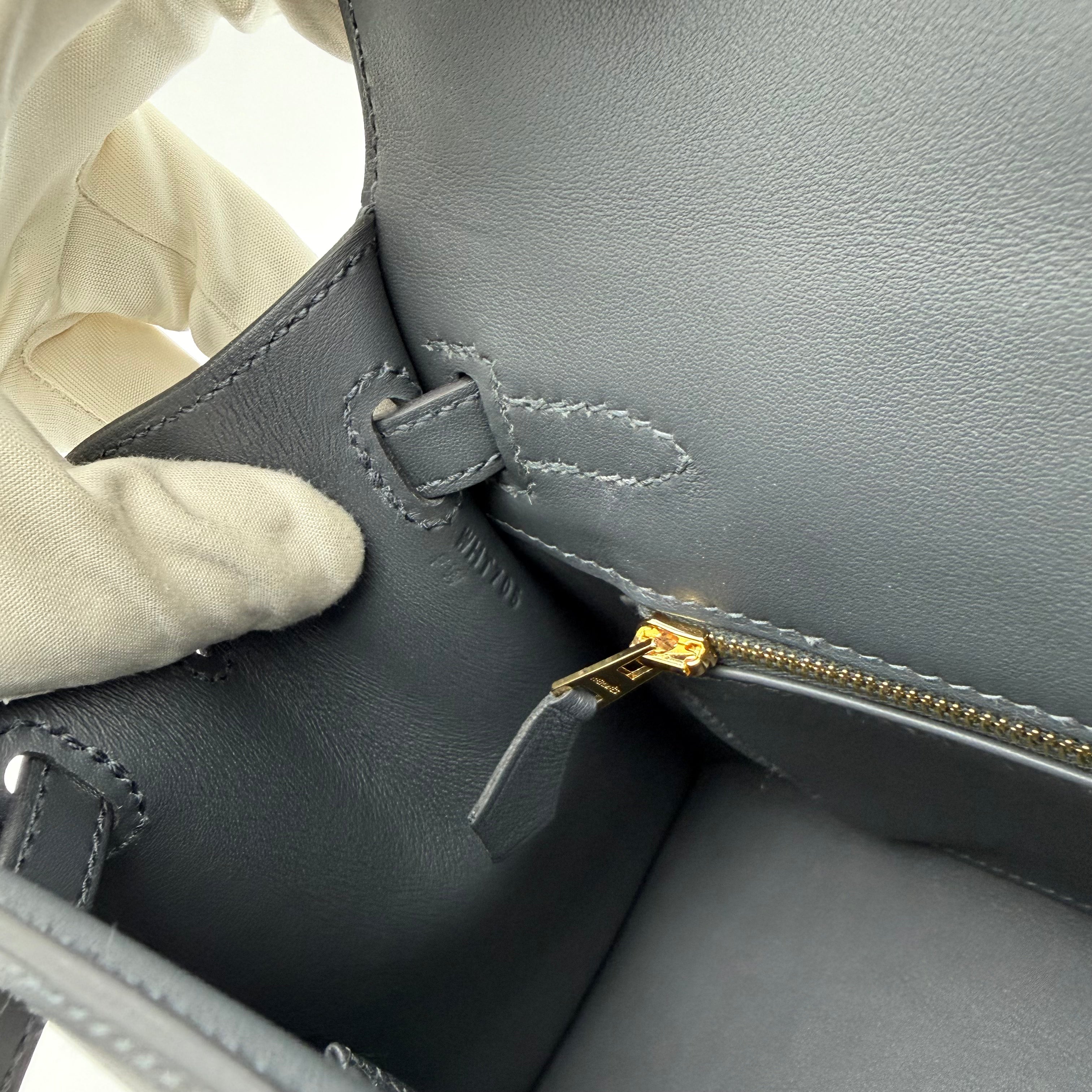 Hermès - Kelly 25 - gris misty