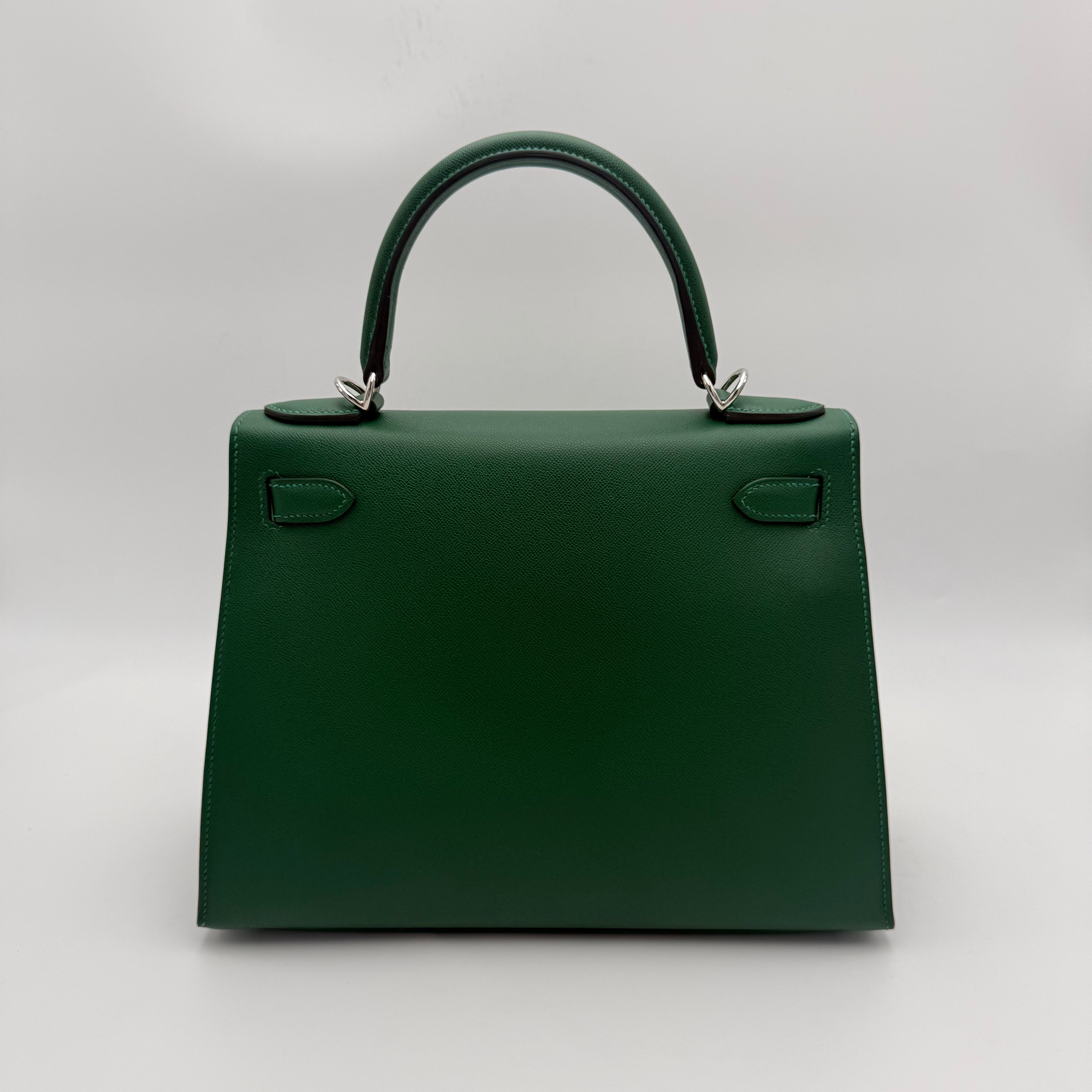 Hermès - Kelly 28 - Vert moyen