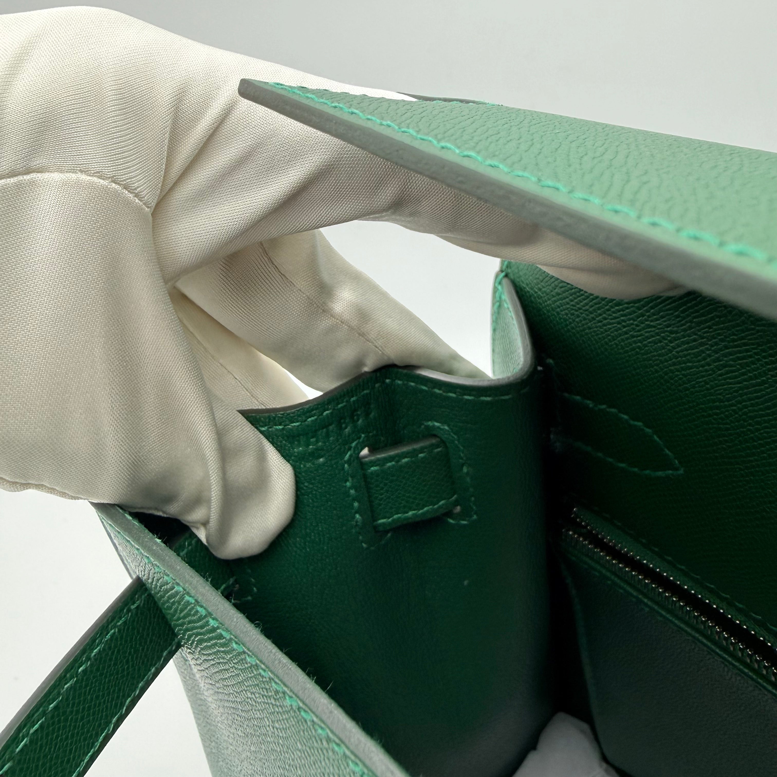 Hermès - Kelly 28 - Vert moyen