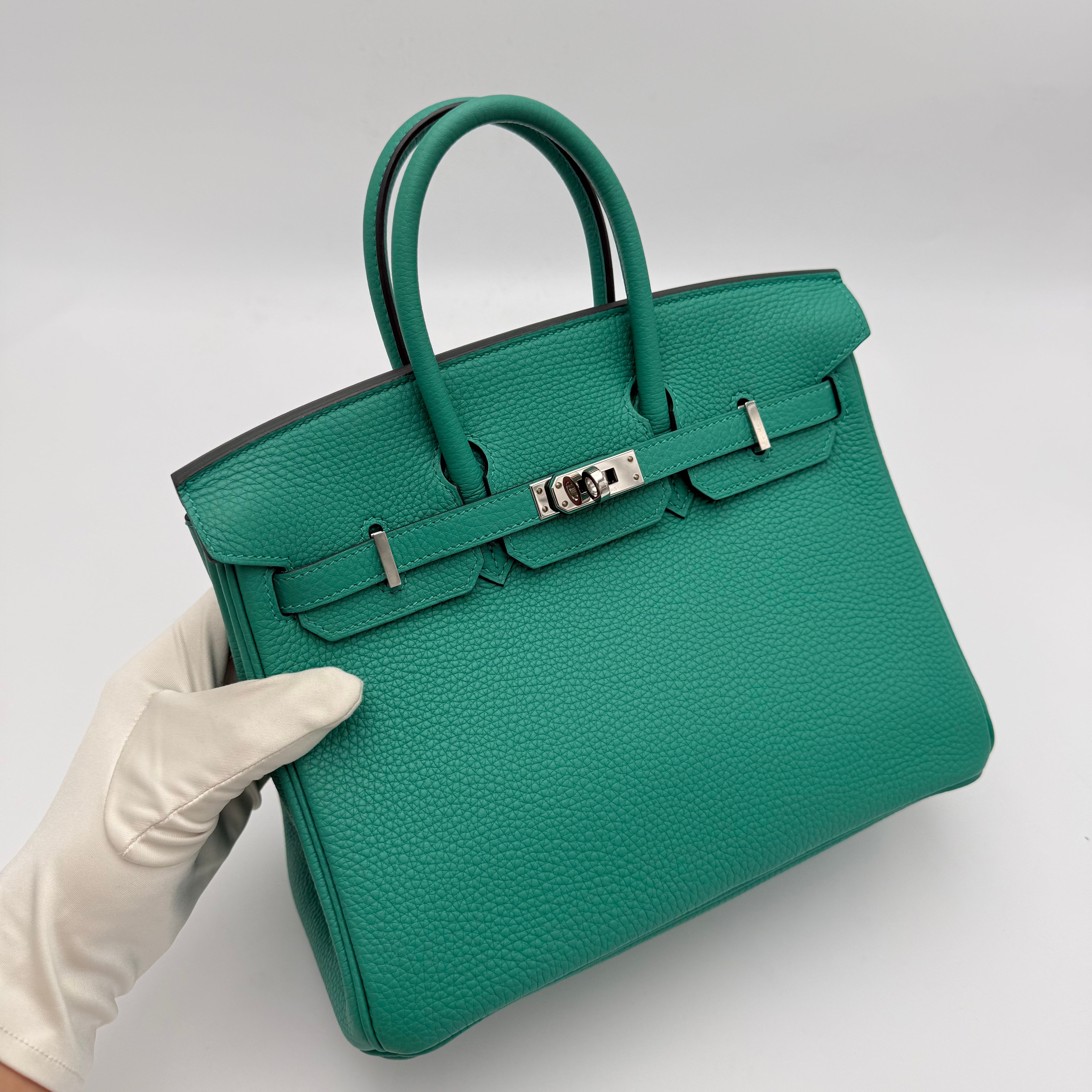 Hermès - Birkin 25 - Vert verone