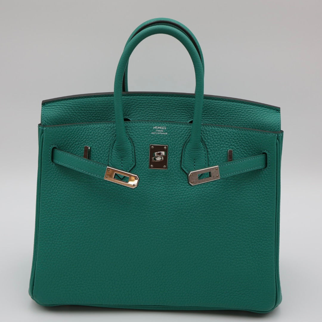 Hermès - Birkin 25 - Vert verone phd