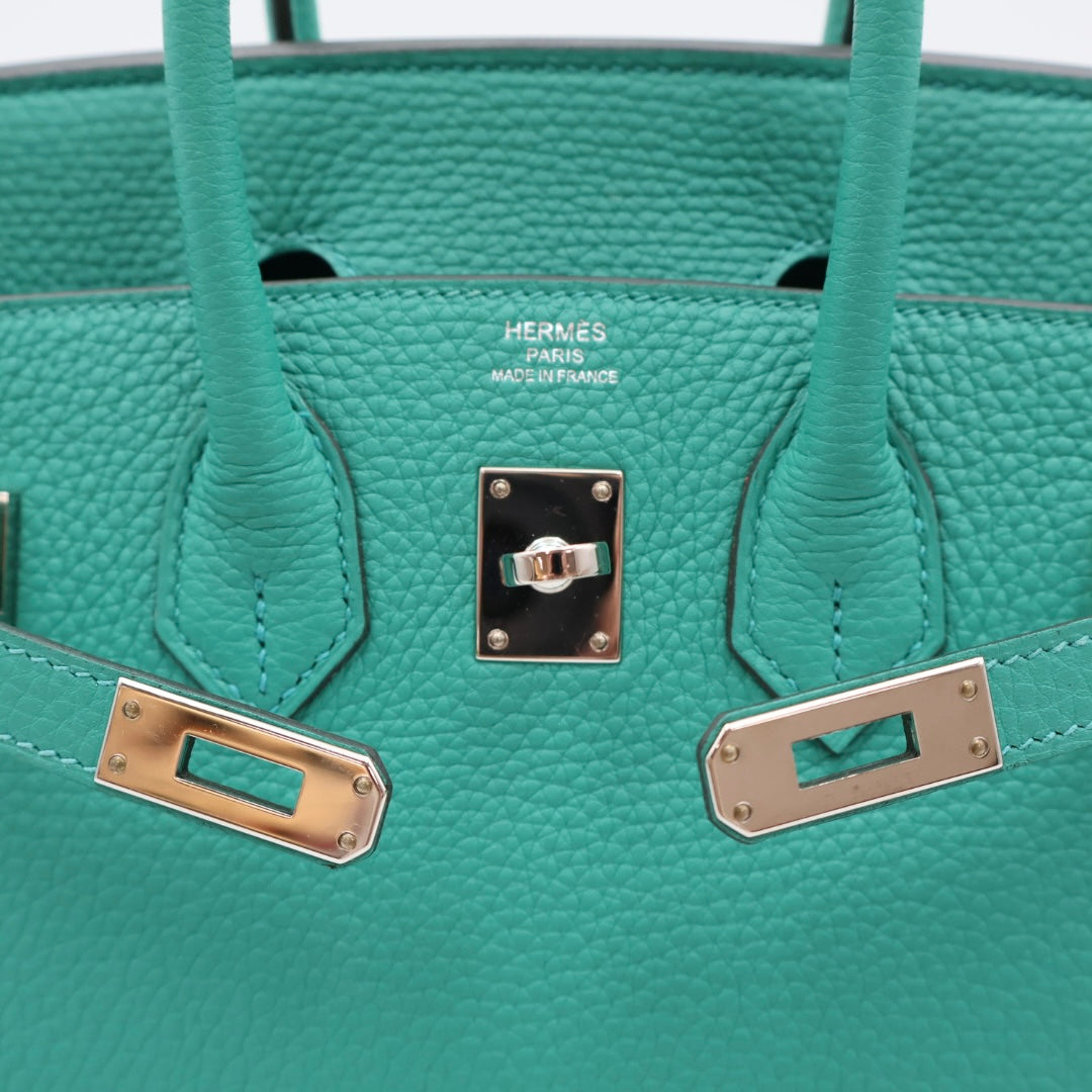 Hermès - Birkin 25 - Vert verone phd