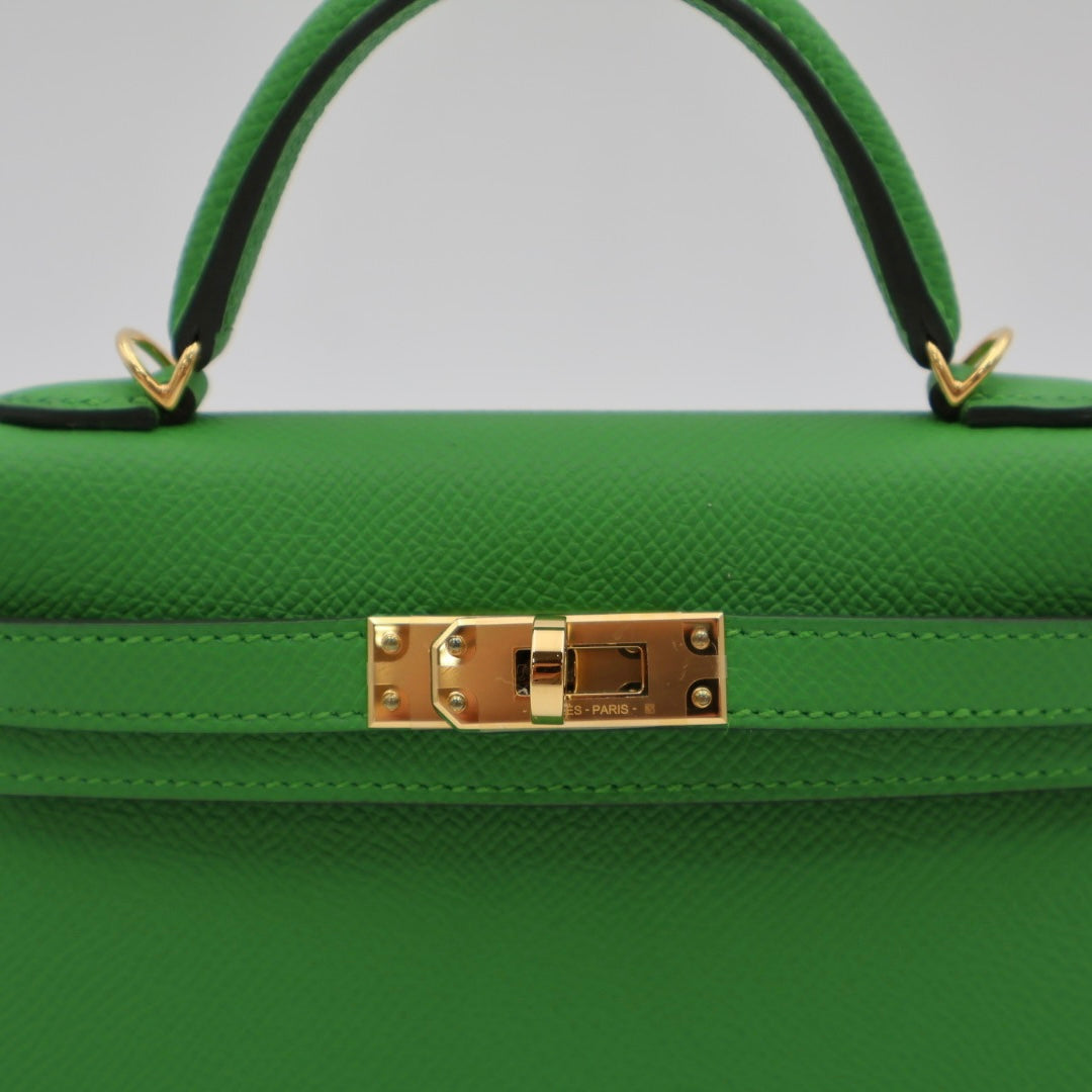Hermès - Kelly 20 - Vert yucca