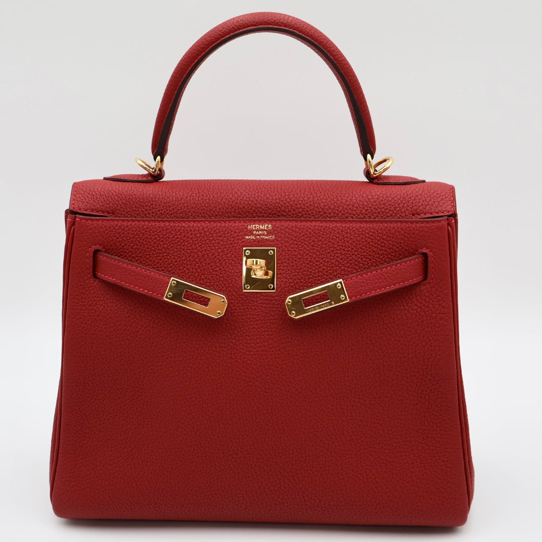 Hermès - Kelly 25 – Rouge vif