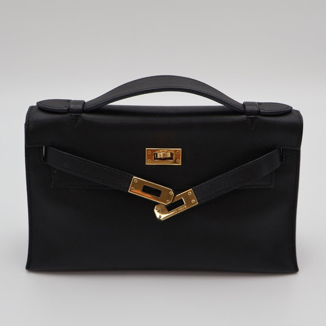 Hermès - Kelly pochette - Noir