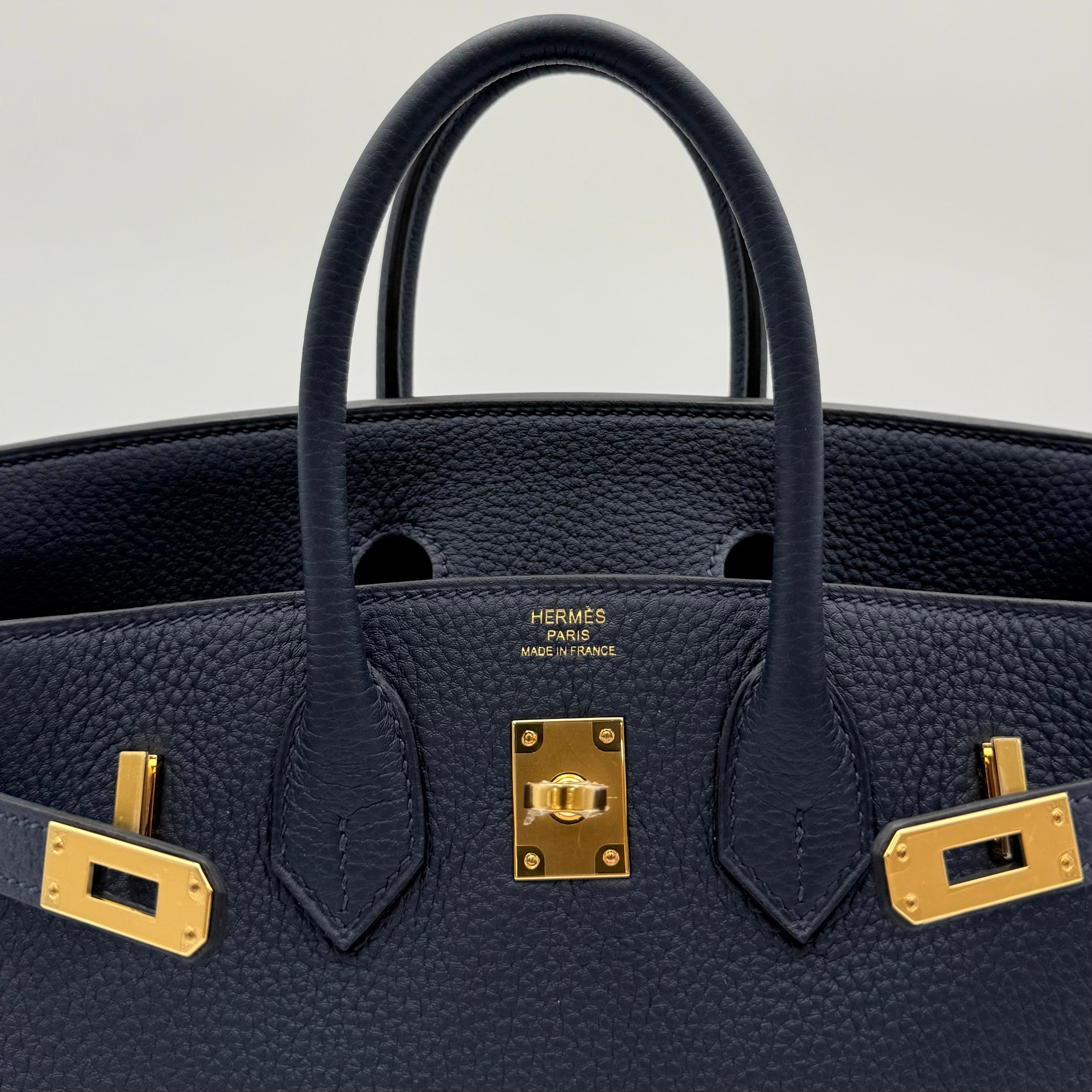 Hermès - Birkin 25 - Bleu abysse