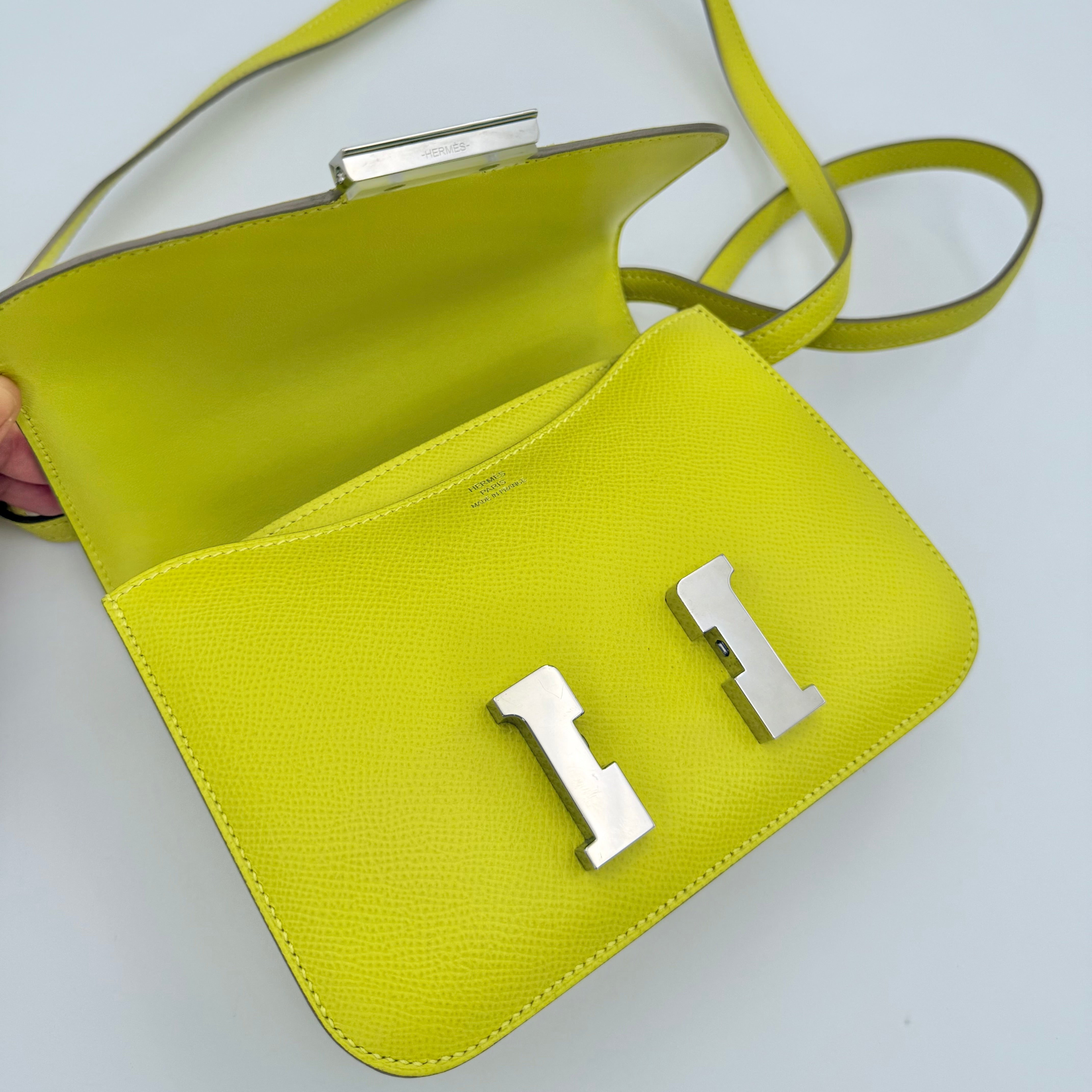 Hermès - Constance - 18 lime