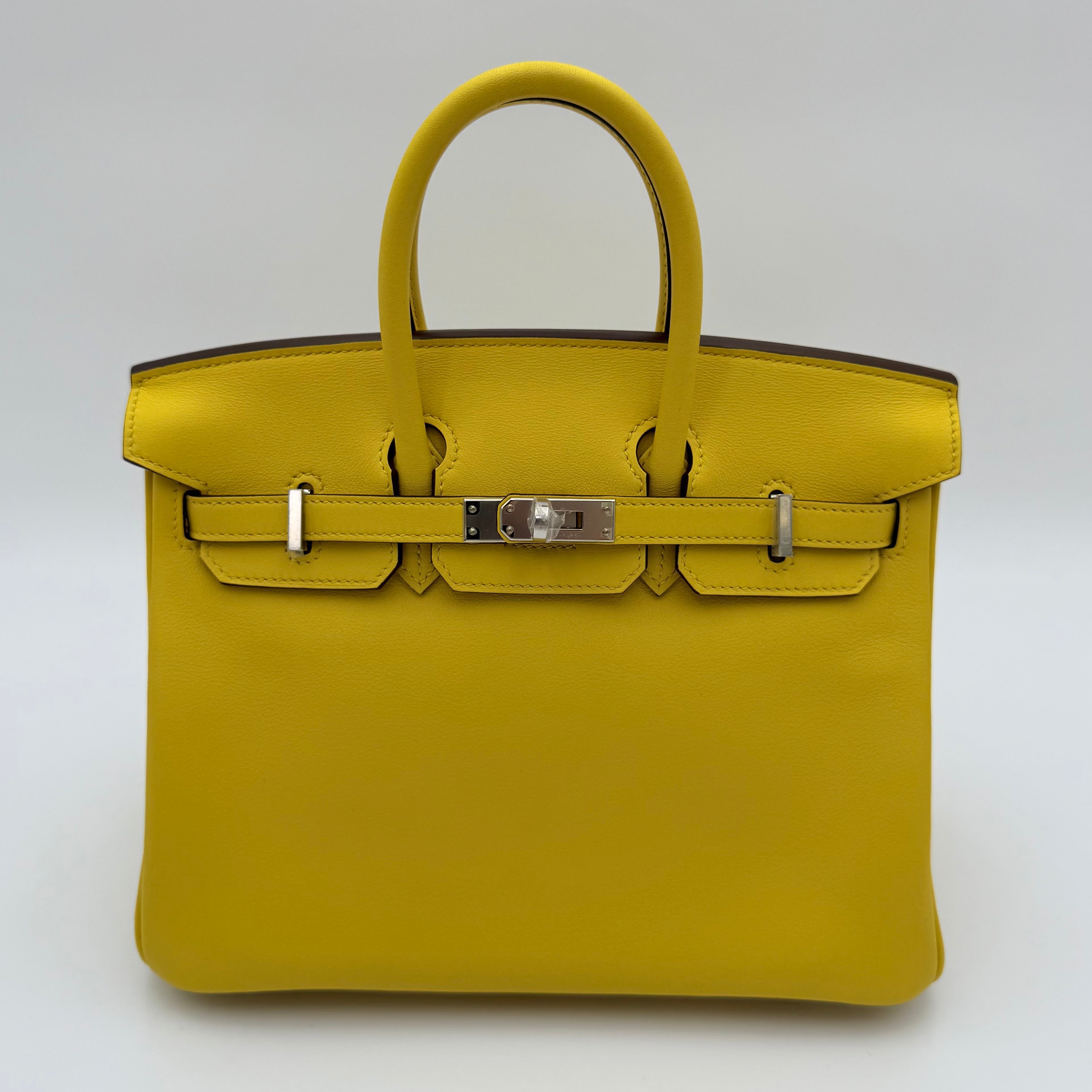 Hermès - Birkin 25 - Jaune de Naples