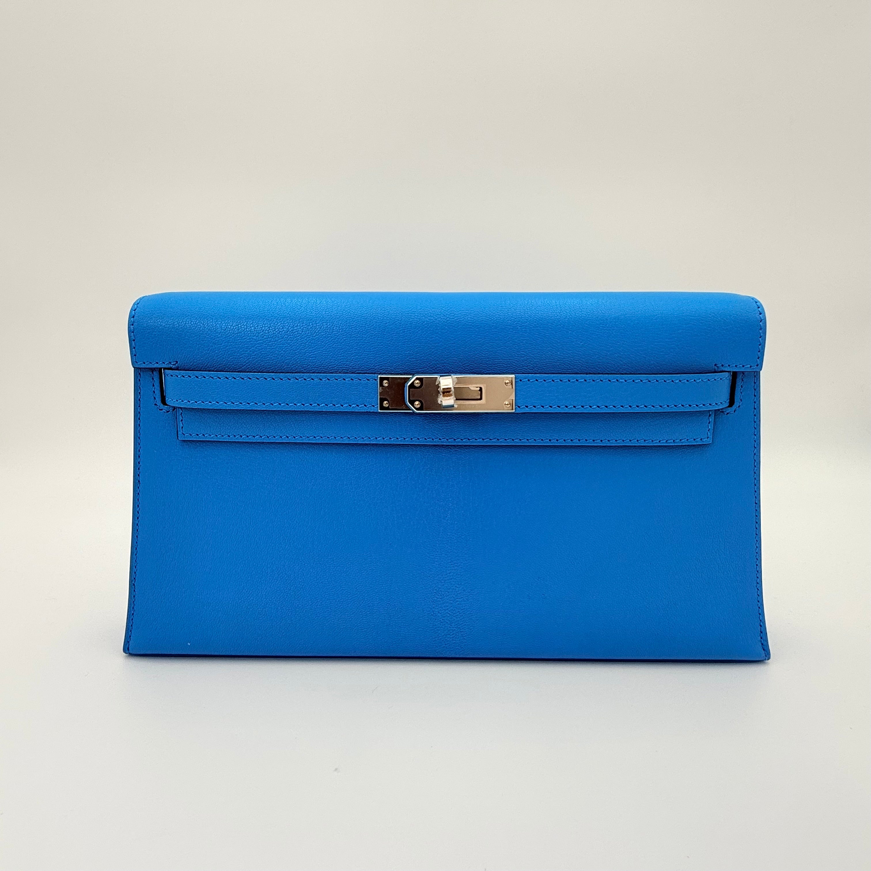 Hermès - Kelly élan - Bleu frida