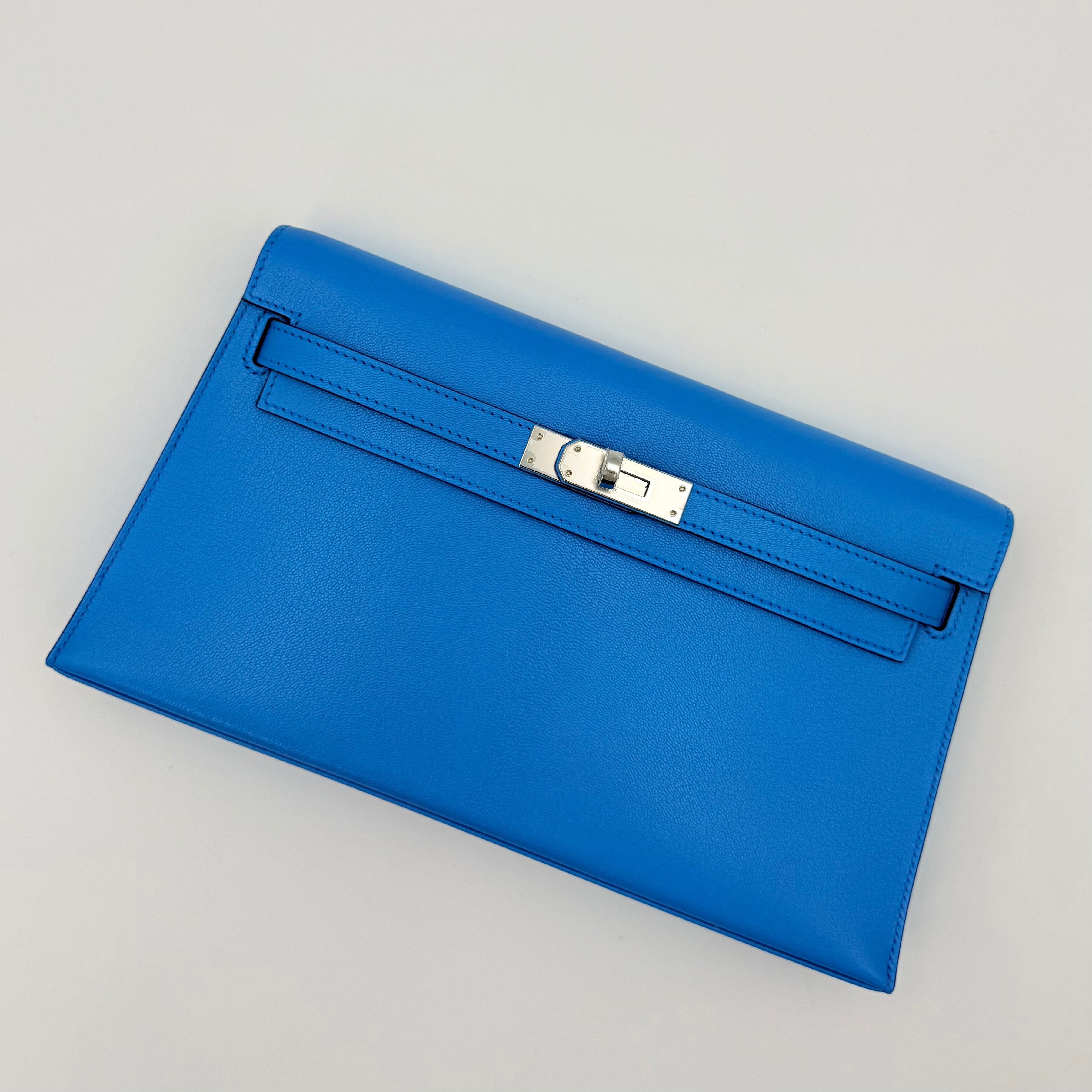 Hermès - Kelly élan - Bleu frida