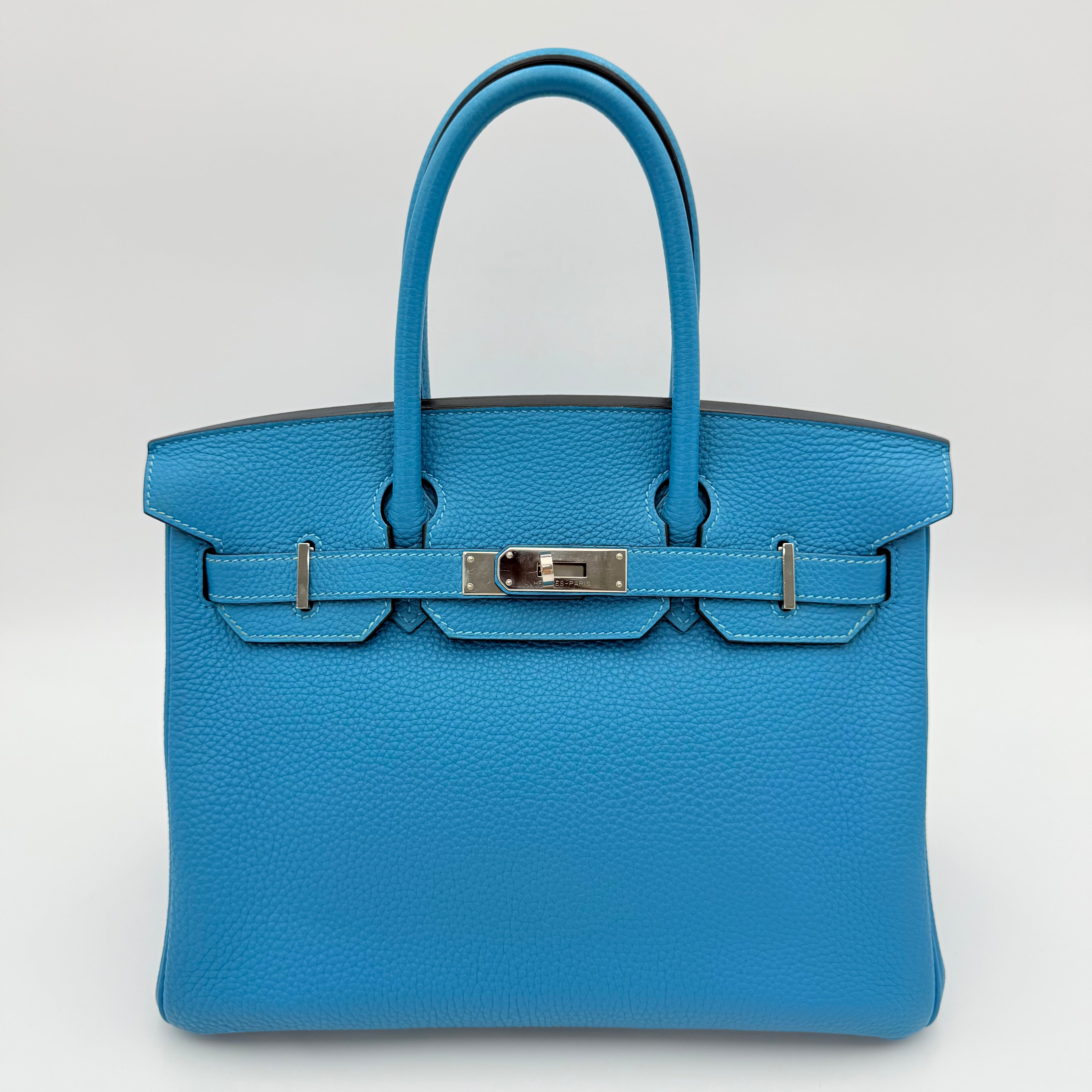 Hermès - Birkin 30 - Turquoise