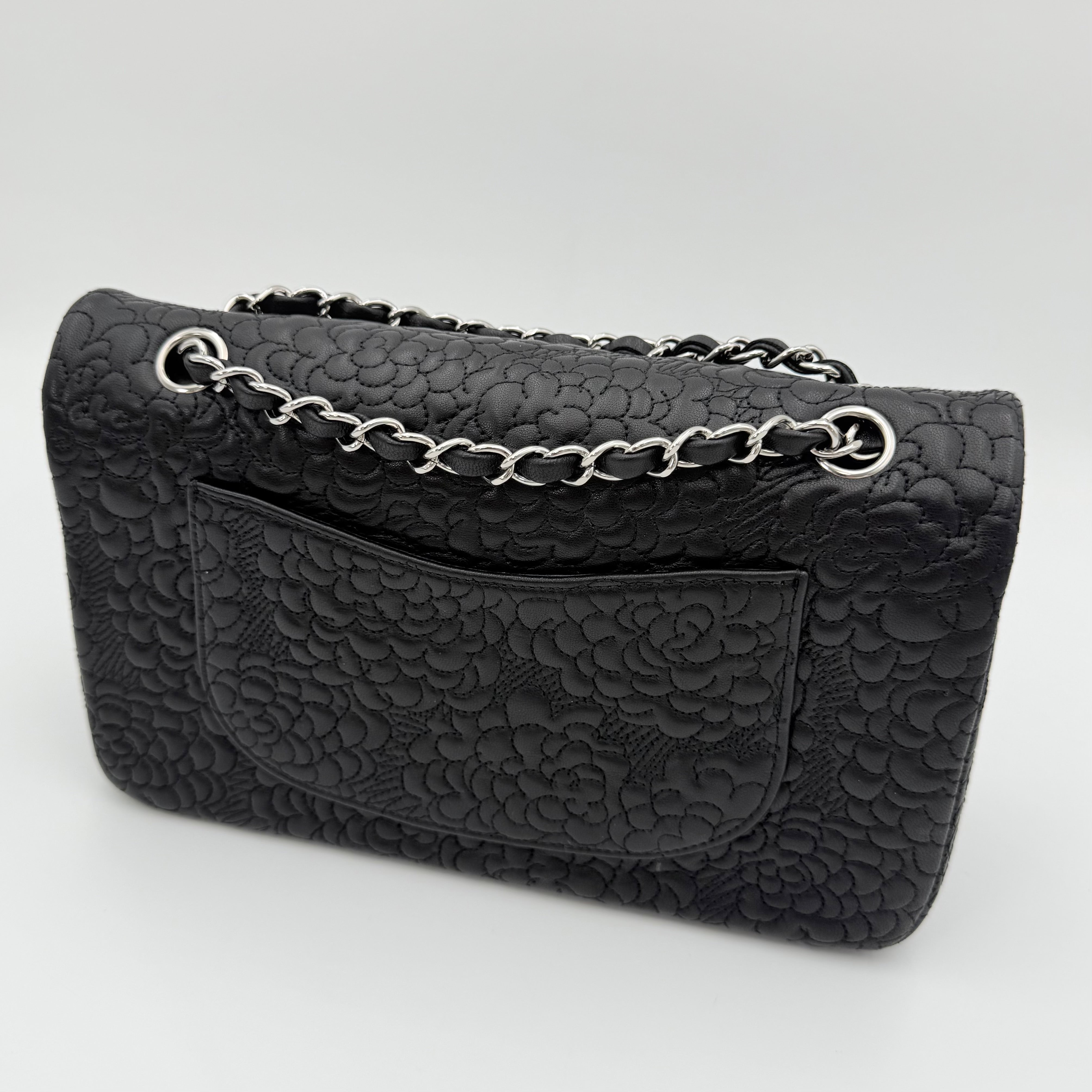 Chanel - Double flap - Camelia