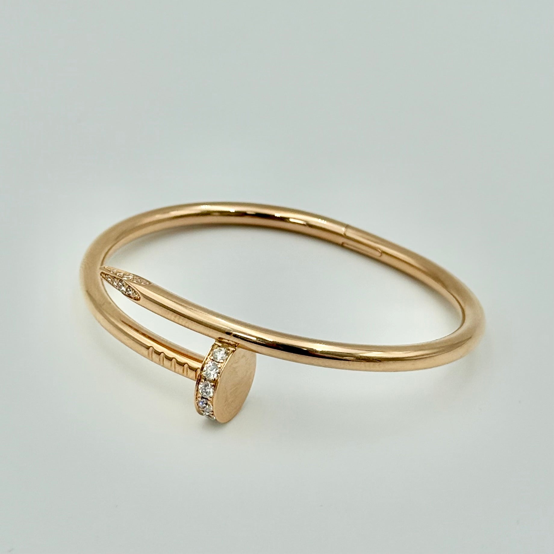 Cartier - Bracelet Clou - Diamants