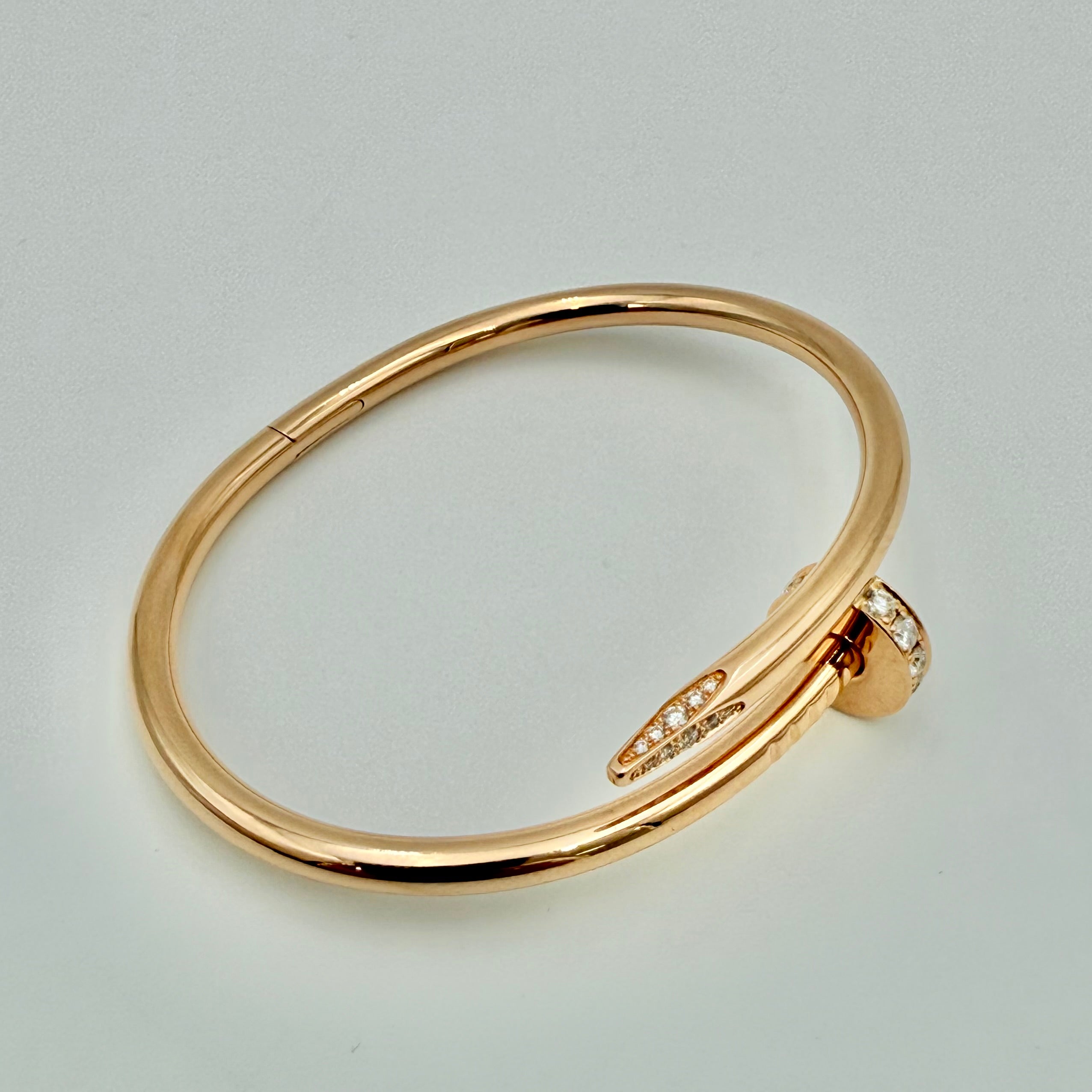 Cartier - Bracelet Clou - Diamants