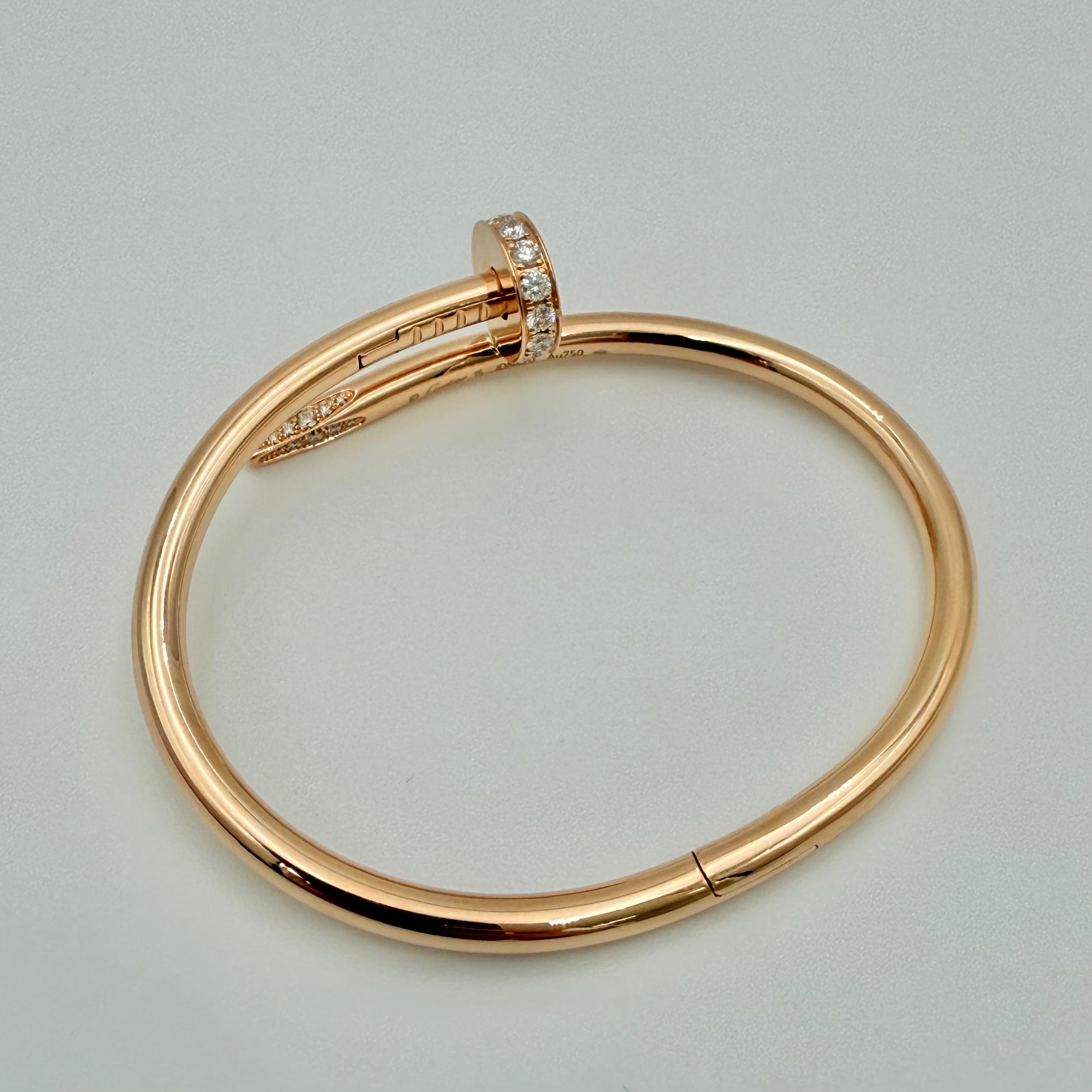 Cartier - Bracelet Clou - Diamants