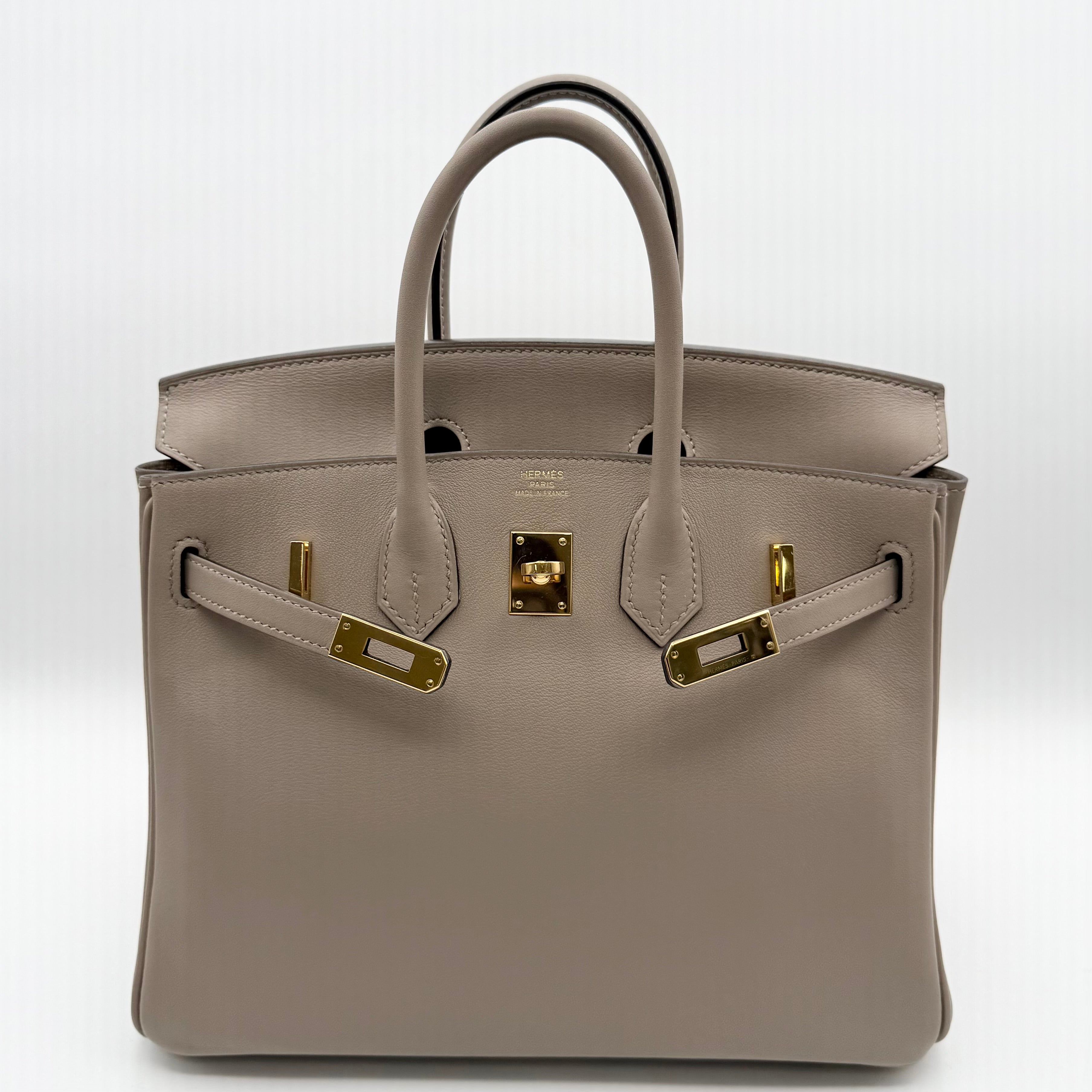 Hermès - Birkin 25 - Gris asphalte
