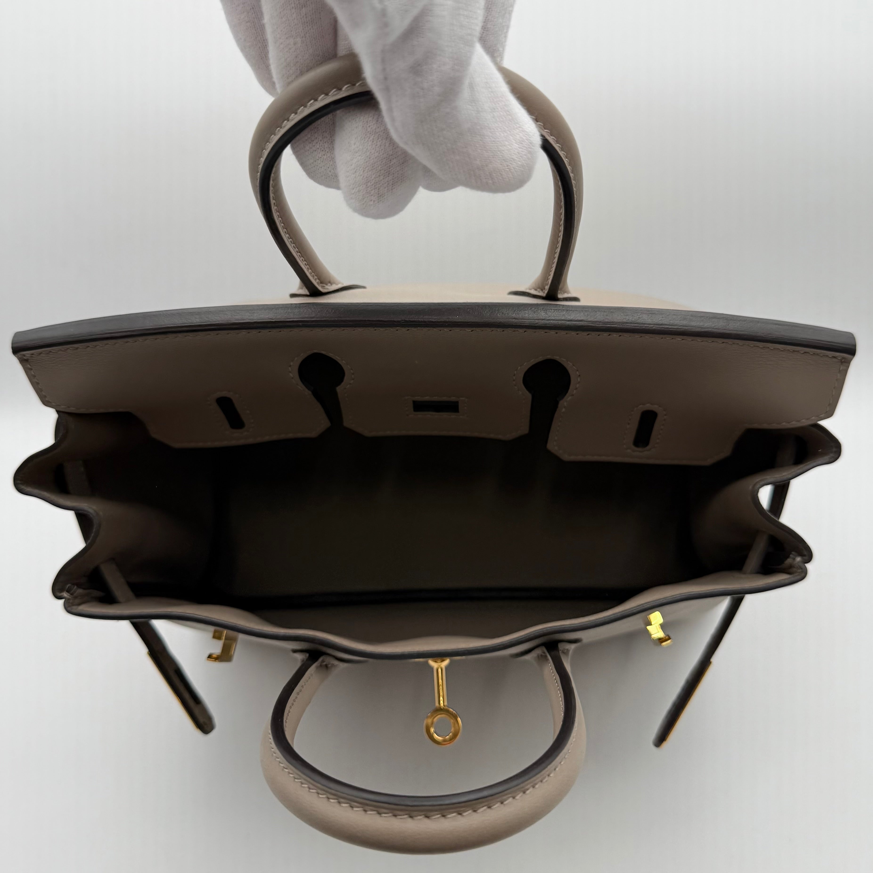 Hermès - Birkin 25 - Gris asphalte