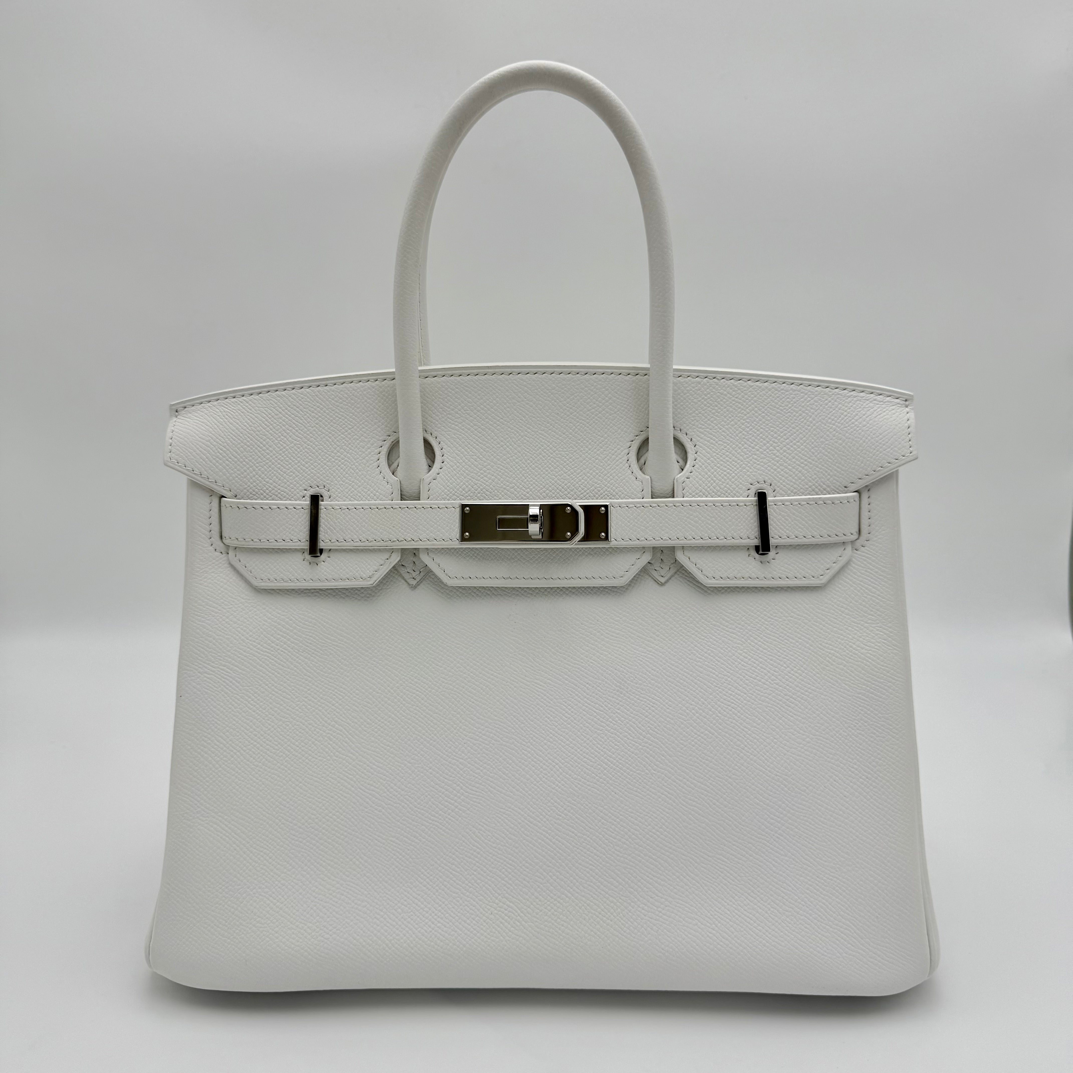 Hermès - Birkin 30 - blanc
