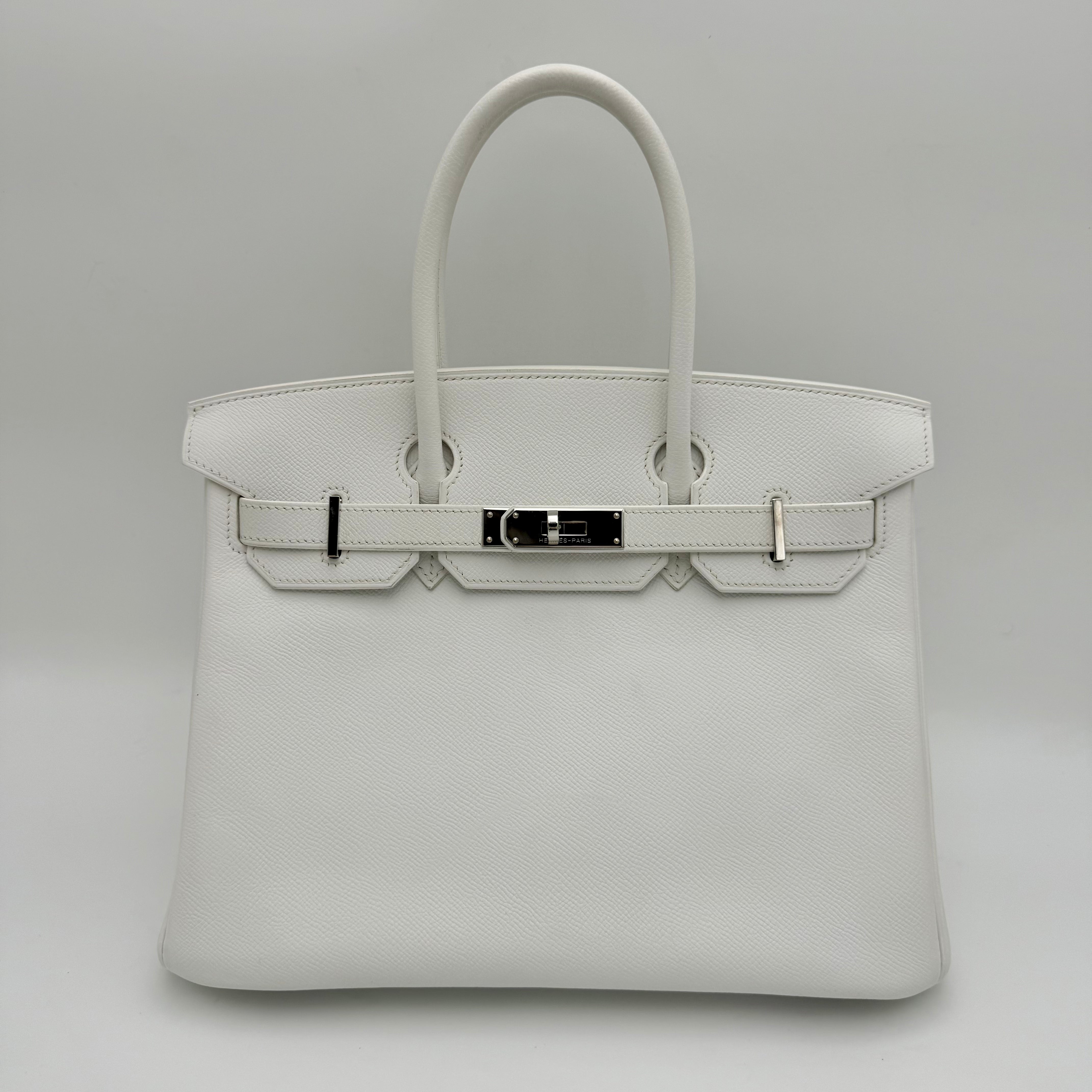 Hermès - Birkin 30 - blanc