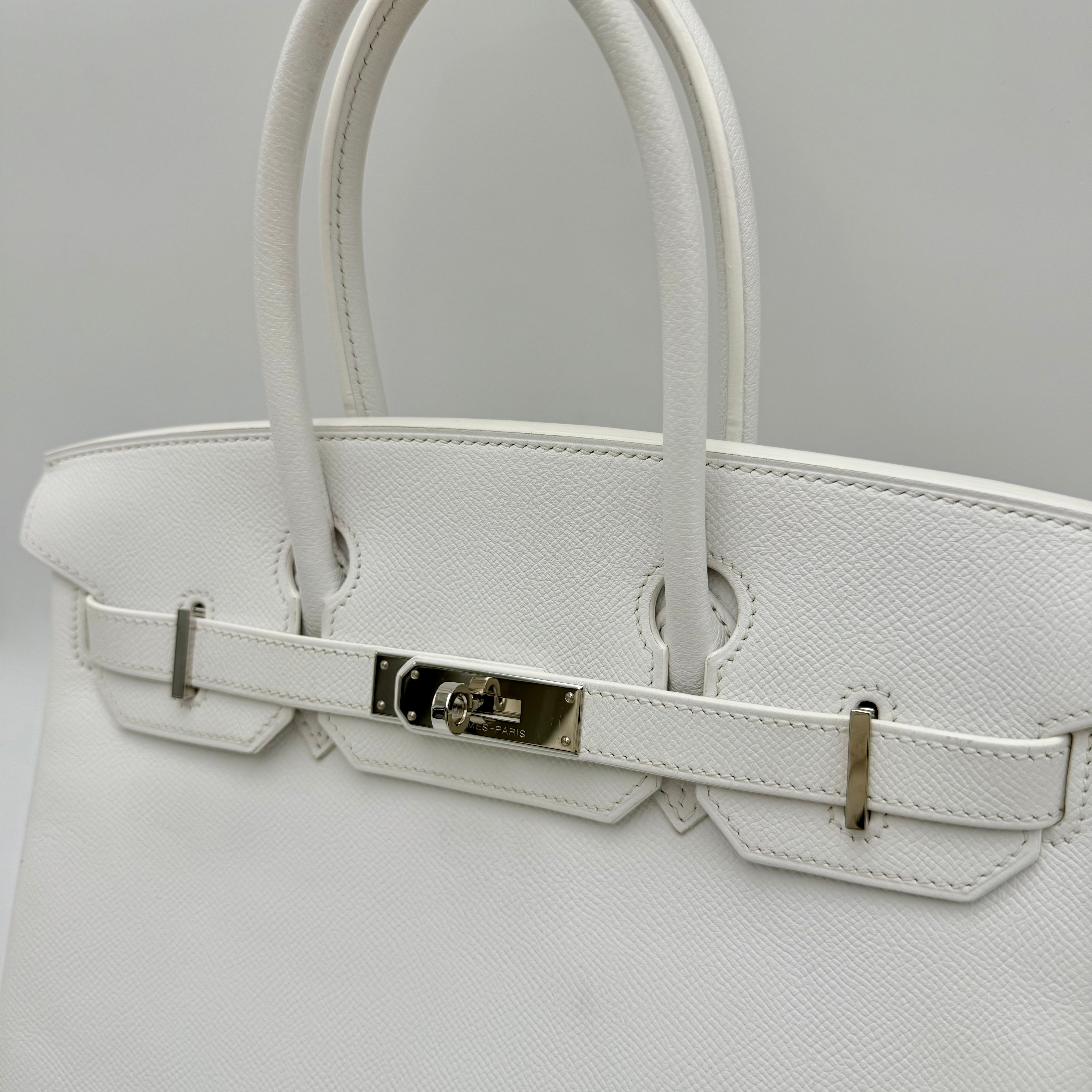 Hermès - Birkin 30 - blanc