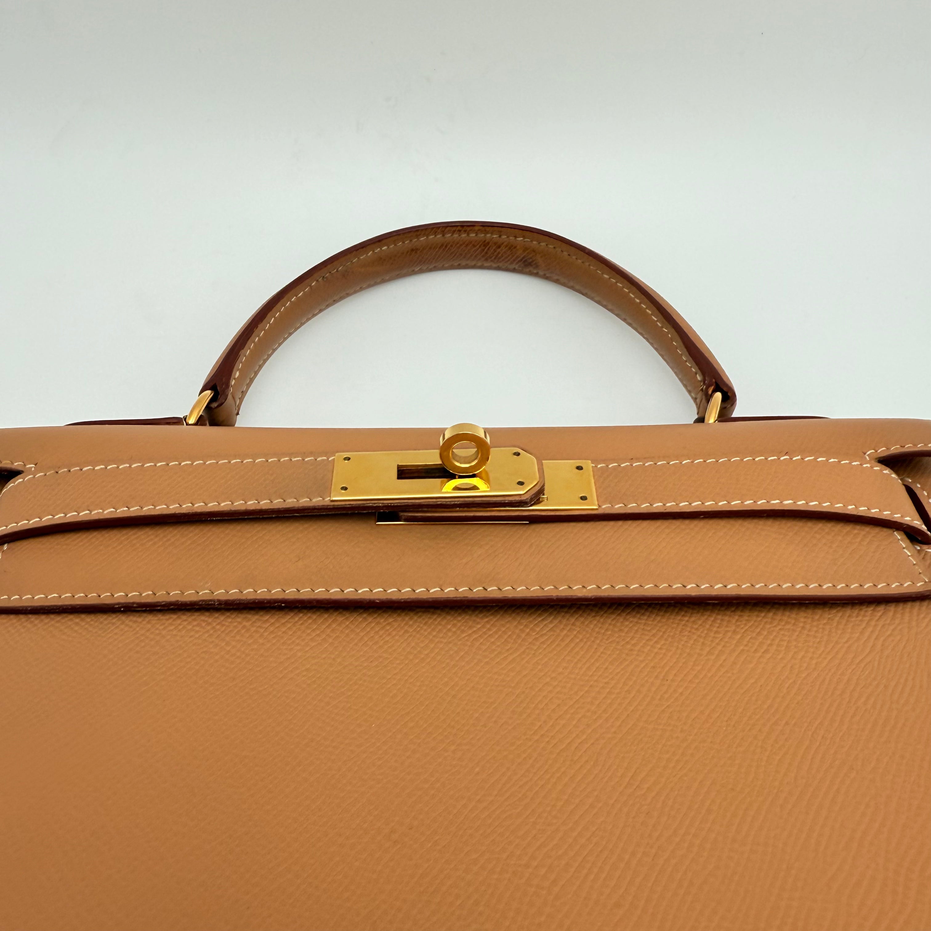 Hermès - Kelly 28 - Sable naturel